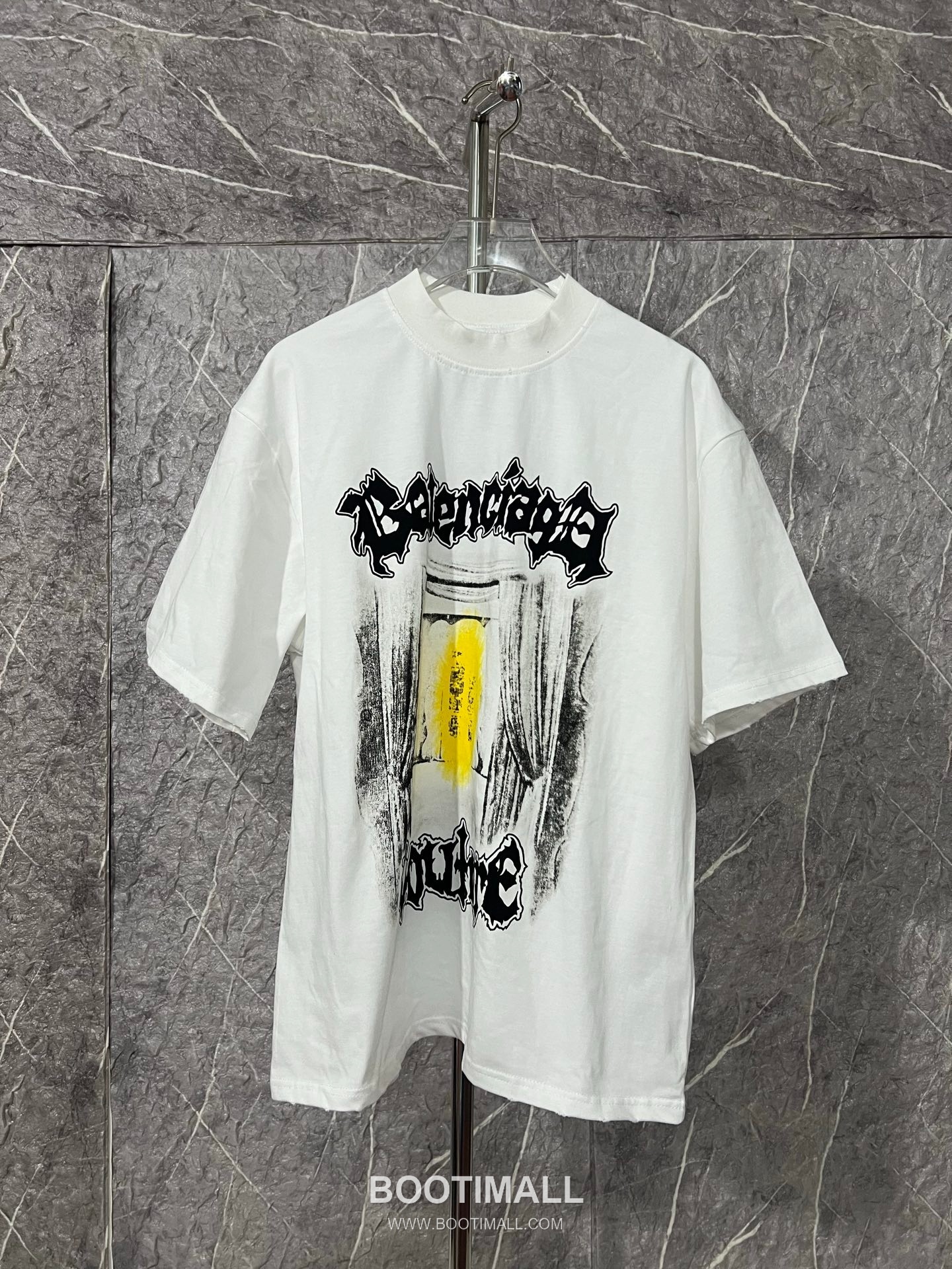 Balenciaga Dark Rock Graffiti Tee Black T-Shirt 발렌시아가 다크 록 그래피티 티 블랙 반소매 티셔츠 10