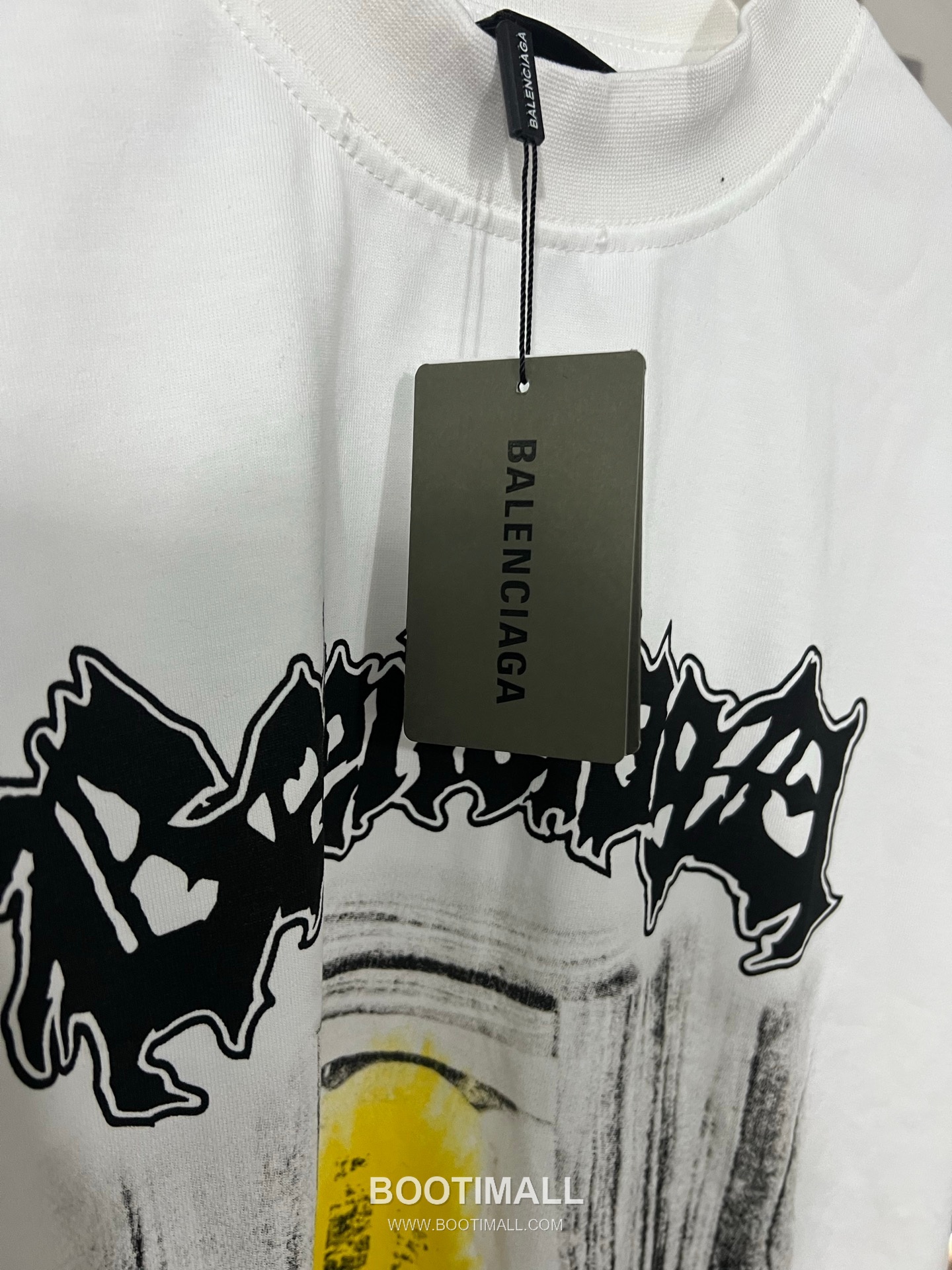 Balenciaga Dark Rock Graffiti Tee Black T-Shirt 발렌시아가 다크 록 그래피티 티 블랙 반소매 티셔츠 14