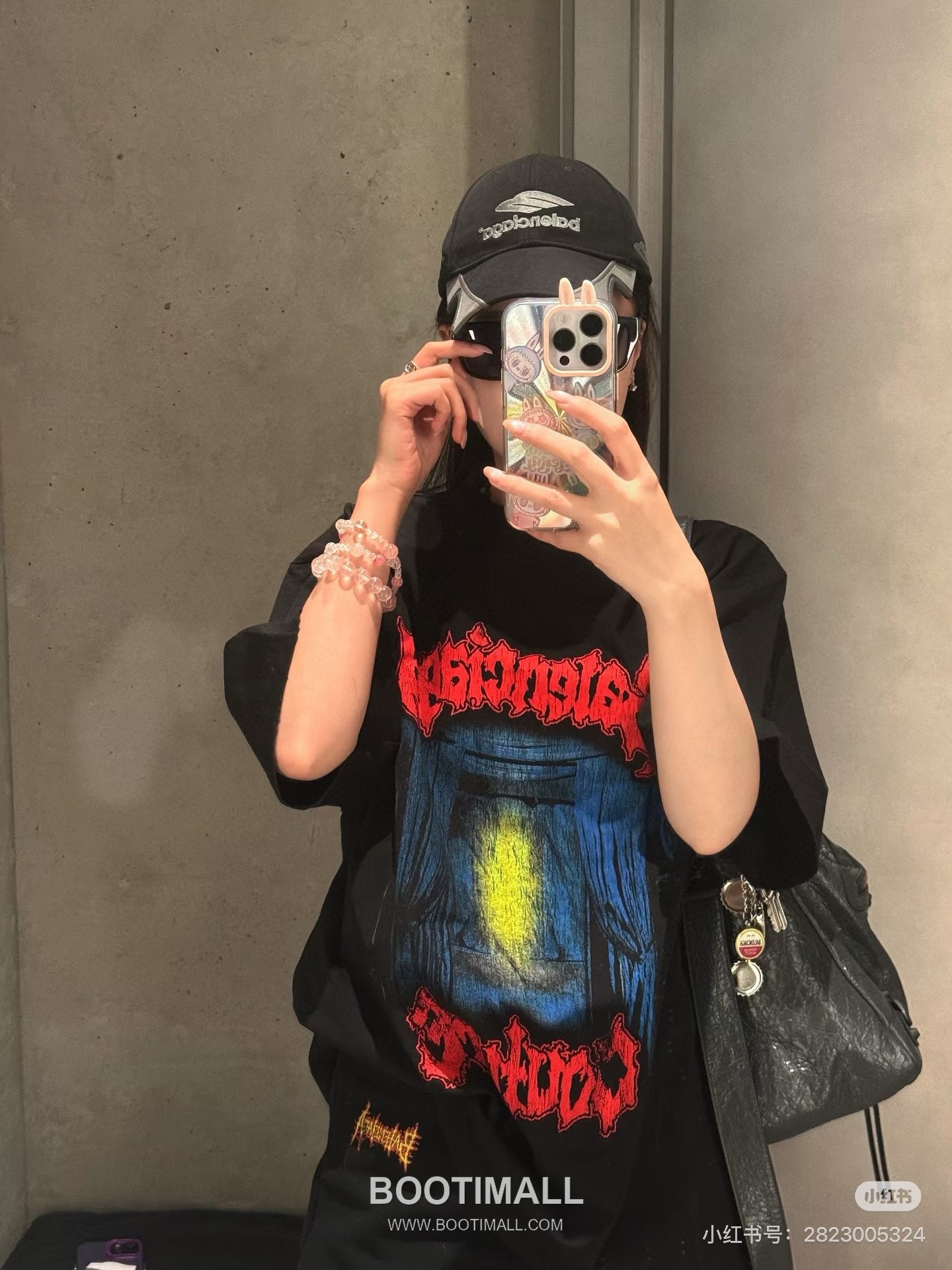 Balenciaga Dark Rock Graffiti Tee Black T-Shirt 발렌시아가 다크 록 그래피티 티 블랙 반소매 티셔츠 11