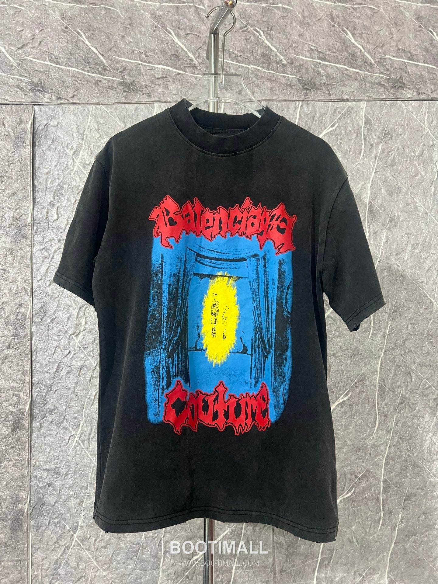 Balenciaga Dark Rock Graffiti Tee Black T-Shirt 발렌시아가 다크 록 그래피티 티 블랙 반소매 티셔츠 14
