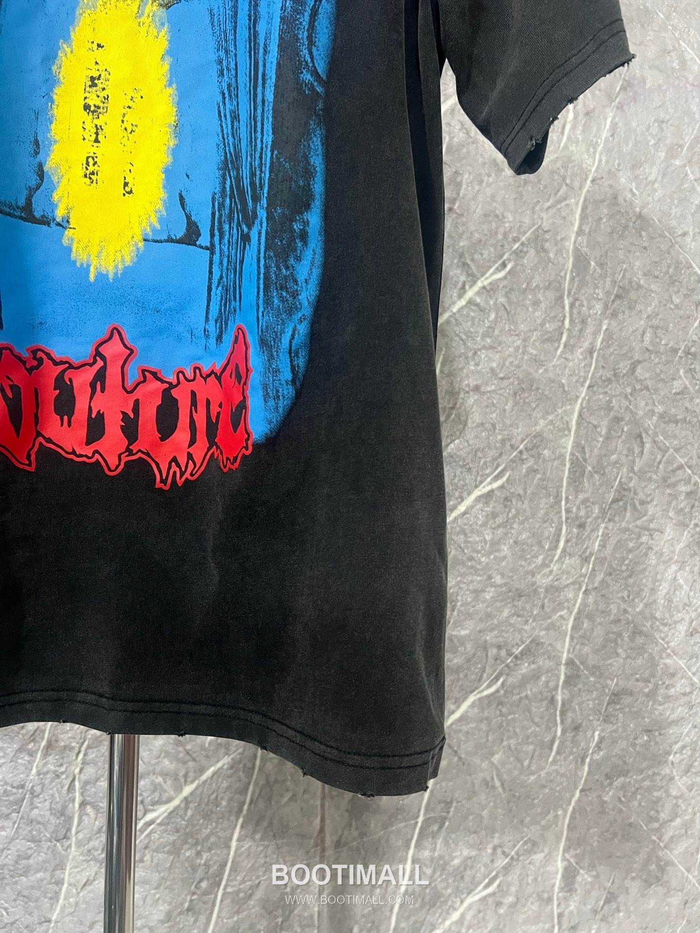 Balenciaga Dark Rock Graffiti Tee Black T-Shirt 발렌시아가 다크 록 그래피티 티 블랙 반소매 티셔츠 18