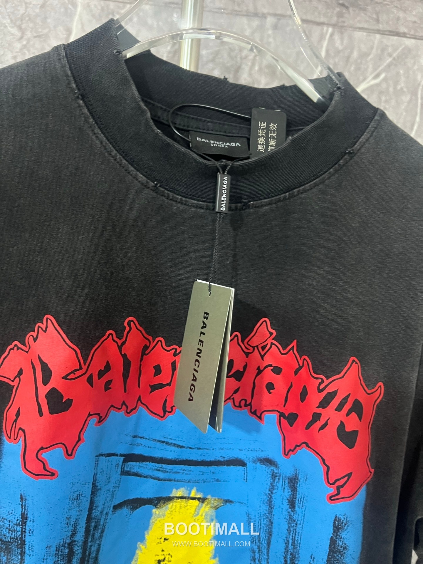 Balenciaga Dark Rock Graffiti Tee Black T-Shirt 발렌시아가 다크 록 그래피티 티 블랙 반소매 티셔츠 19