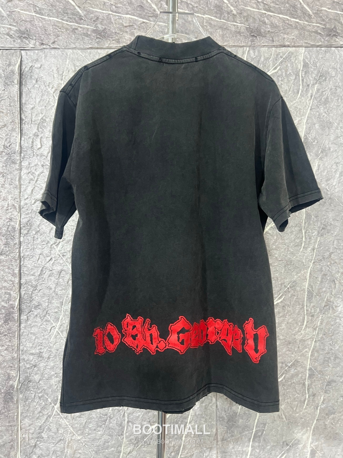 Balenciaga Dark Rock Graffiti Tee Black T-Shirt 발렌시아가 다크 록 그래피티 티 블랙 반소매 티셔츠 20