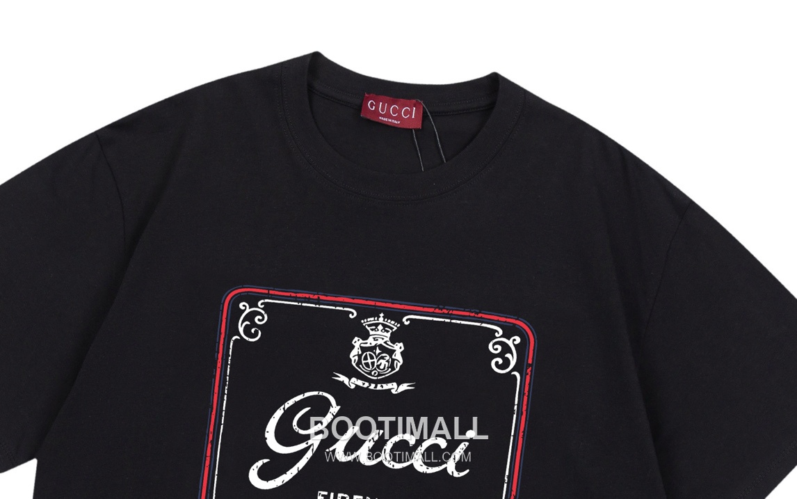 Gucci Crown 1921 Logo Tee Cotton White T-Shirt 구찌 크라운 1921 로고 티 코튼 화이트 반소매 티셔츠 8