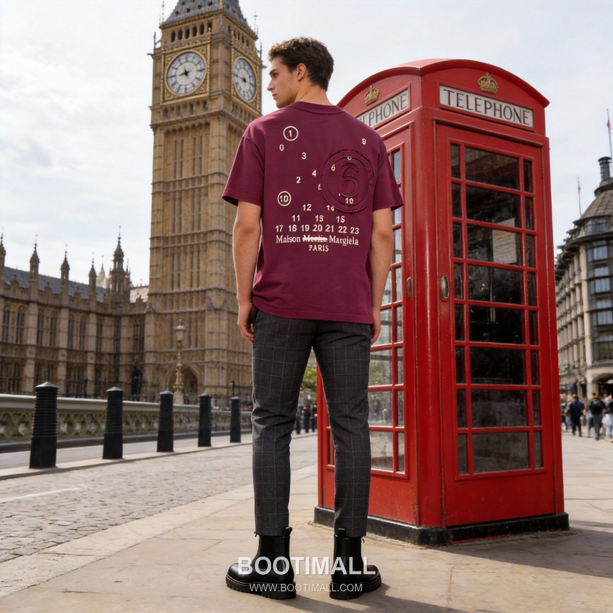 Maison Margiela Number Logo Patch Tee Black T-Shirt 메종 마르지엘라 넘버 로고 패치 티 블랙 반팔 티셔츠 2