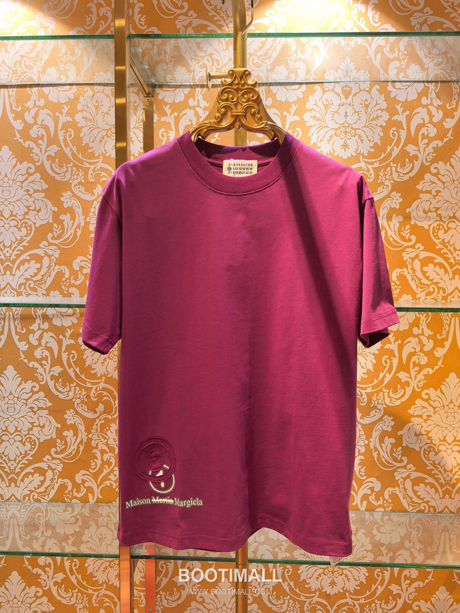 Maison Margiela Number Logo Patch Tee Black T-Shirt 메종 마르지엘라 넘버 로고 패치 티 블랙 반팔 티셔츠 5