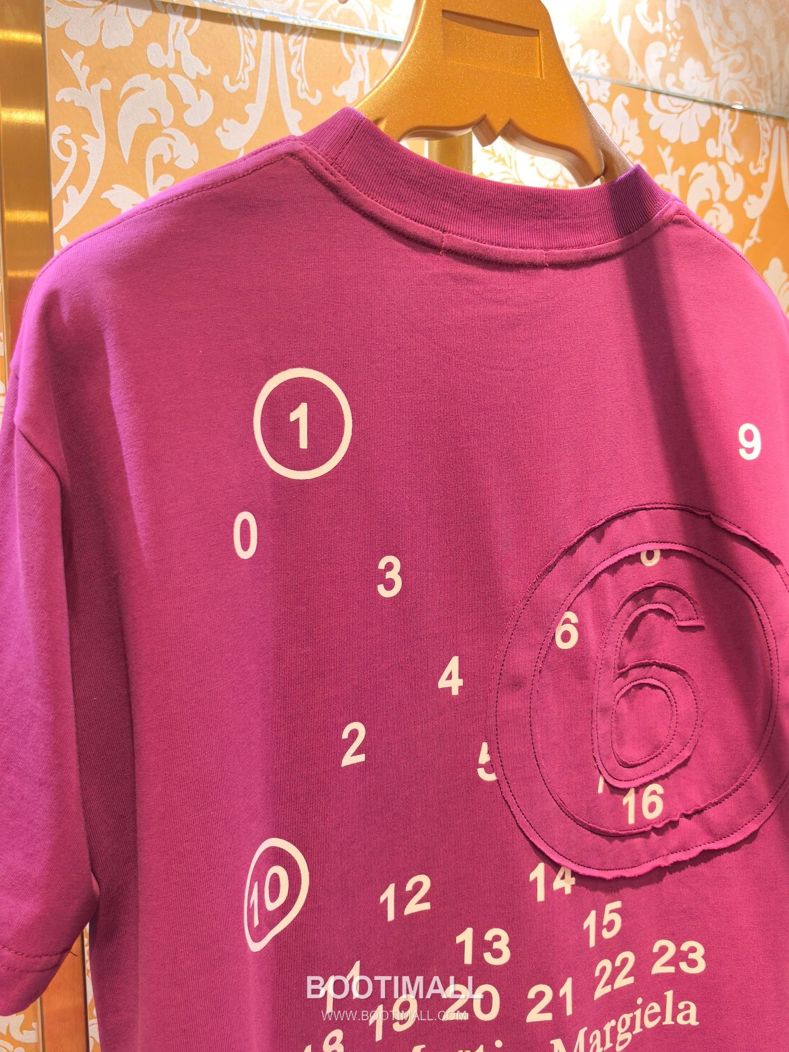 Maison Margiela Number Logo Patch Tee Black T-Shirt 메종 마르지엘라 넘버 로고 패치 티 블랙 반팔 티셔츠 7