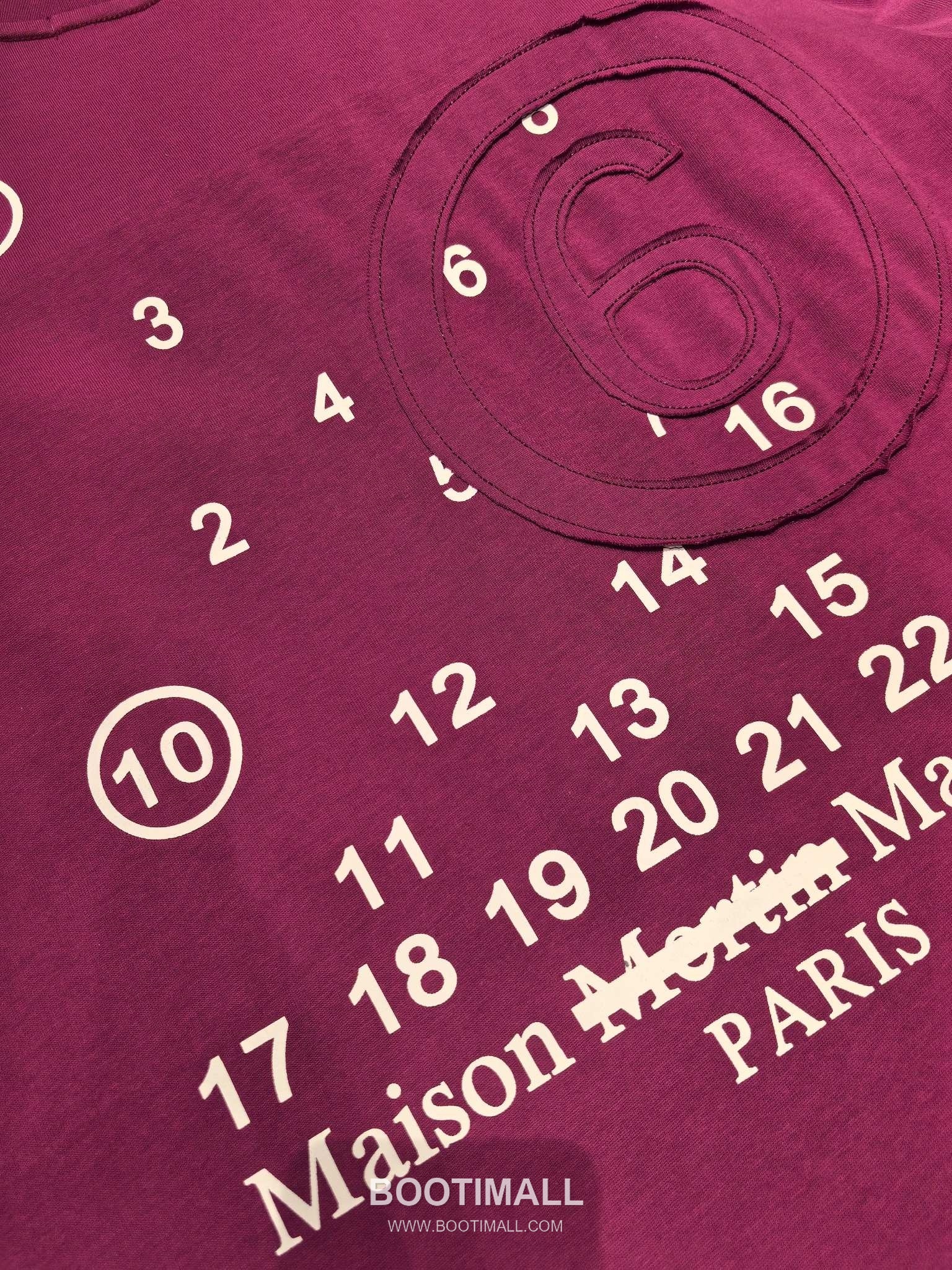 Maison Margiela Number Logo Patch Tee Black T-Shirt 메종 마르지엘라 넘버 로고 패치 티 블랙 반팔 티셔츠 8