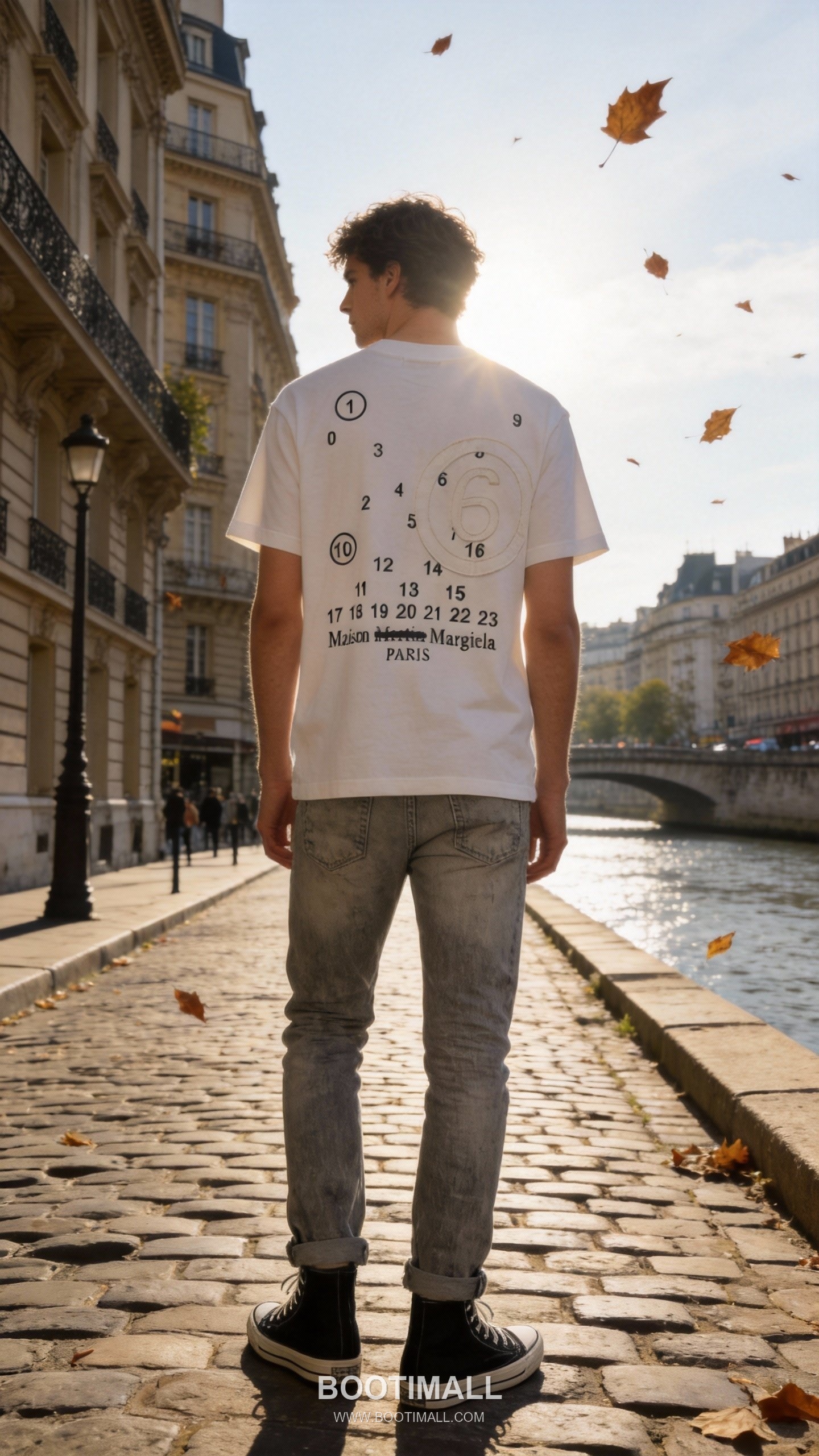 Maison Margiela Number Logo Patch Tee Black T-Shirt 메종 마르지엘라 넘버 로고 패치 티 블랙 반팔 티셔츠 1