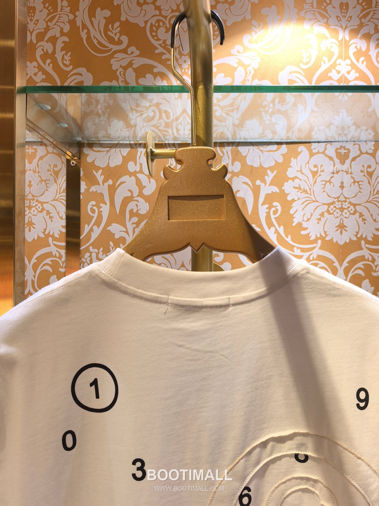 Maison Margiela Number Logo Patch Tee Black T-Shirt 메종 마르지엘라 넘버 로고 패치 티 블랙 반팔 티셔츠 7