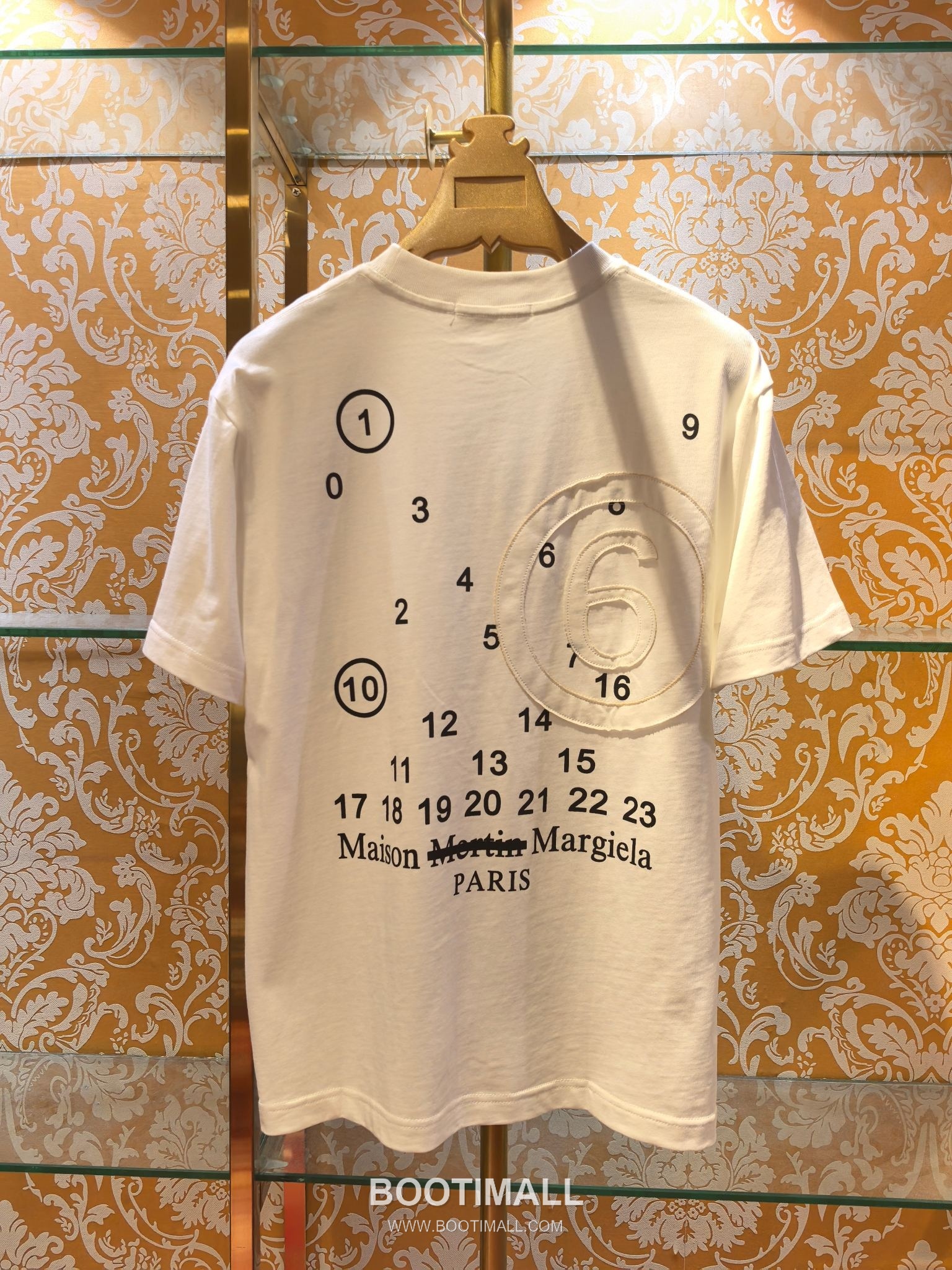 Maison Margiela Number Logo Patch Tee Black T-Shirt 메종 마르지엘라 넘버 로고 패치 티 블랙 반팔 티셔츠 8