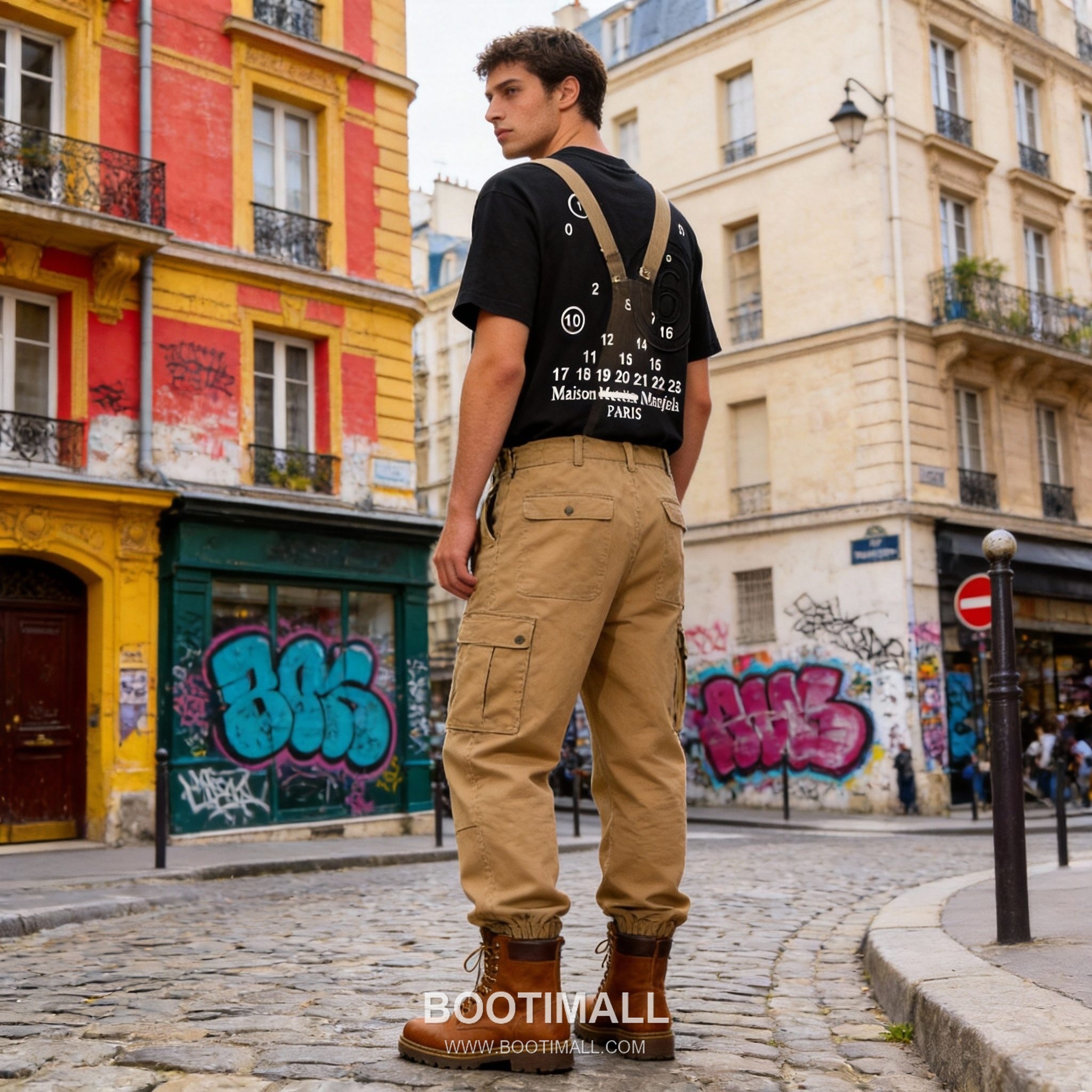 Maison Margiela Number Logo Patch Tee Black T-Shirt 메종 마르지엘라 넘버 로고 패치 티 블랙 반팔 티셔츠 3