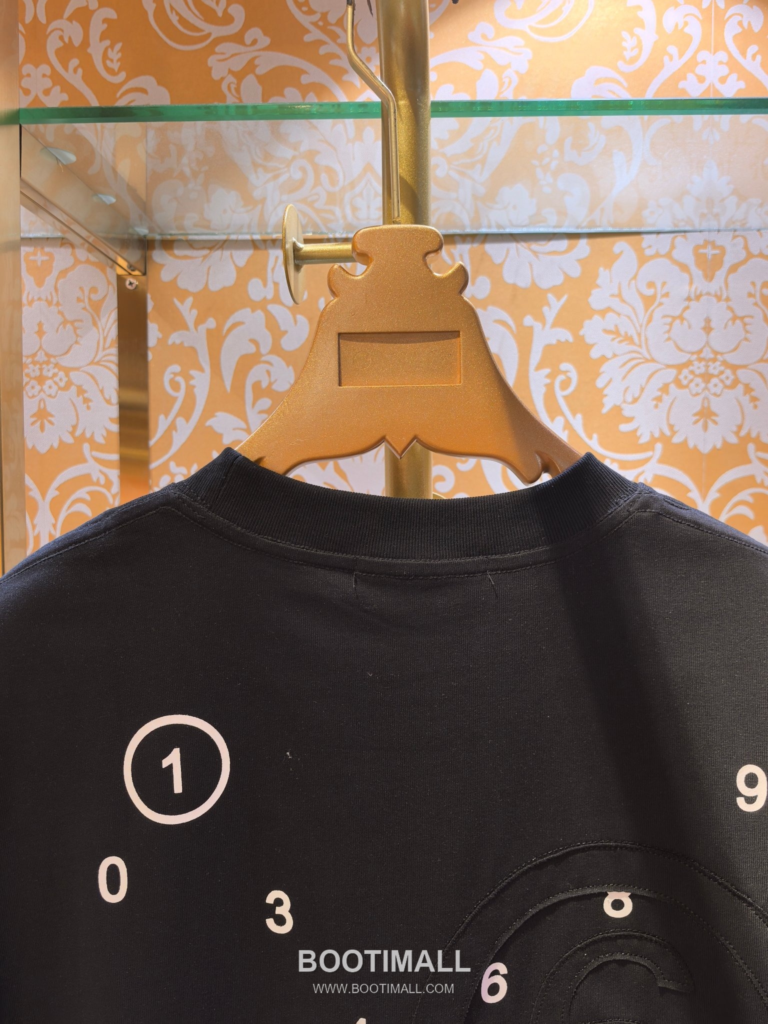 Maison Margiela Number Logo Patch Tee Black T-Shirt 메종 마르지엘라 넘버 로고 패치 티 블랙 반팔 티셔츠 8