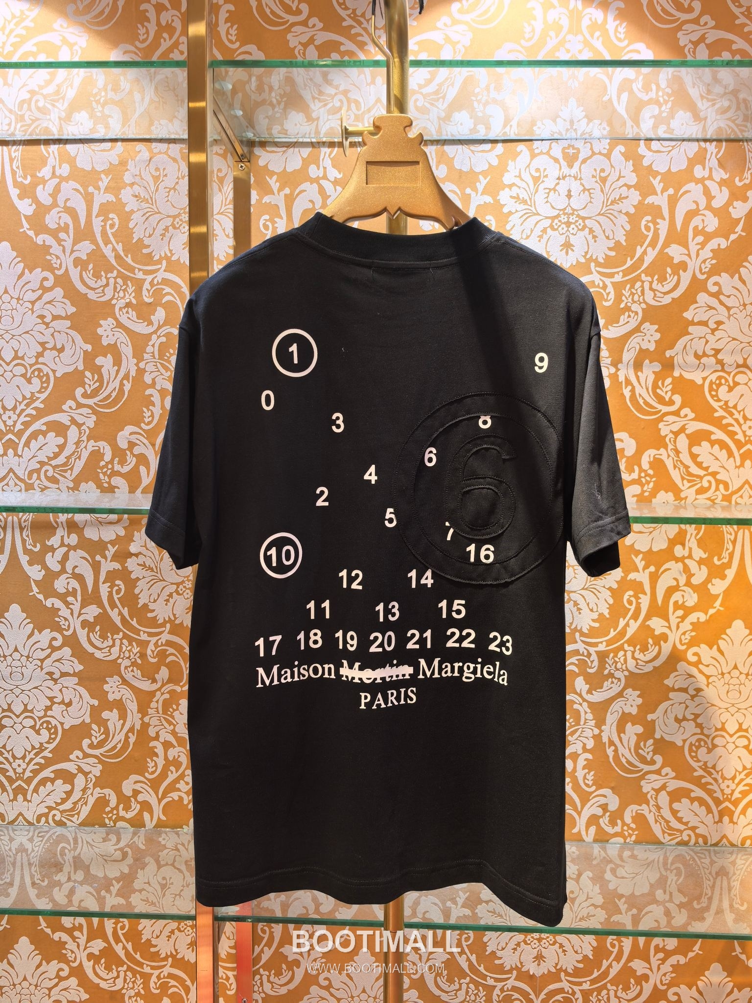 Maison Margiela Number Logo Patch Tee Black T-Shirt 메종 마르지엘라 넘버 로고 패치 티 블랙 반팔 티셔츠 9
