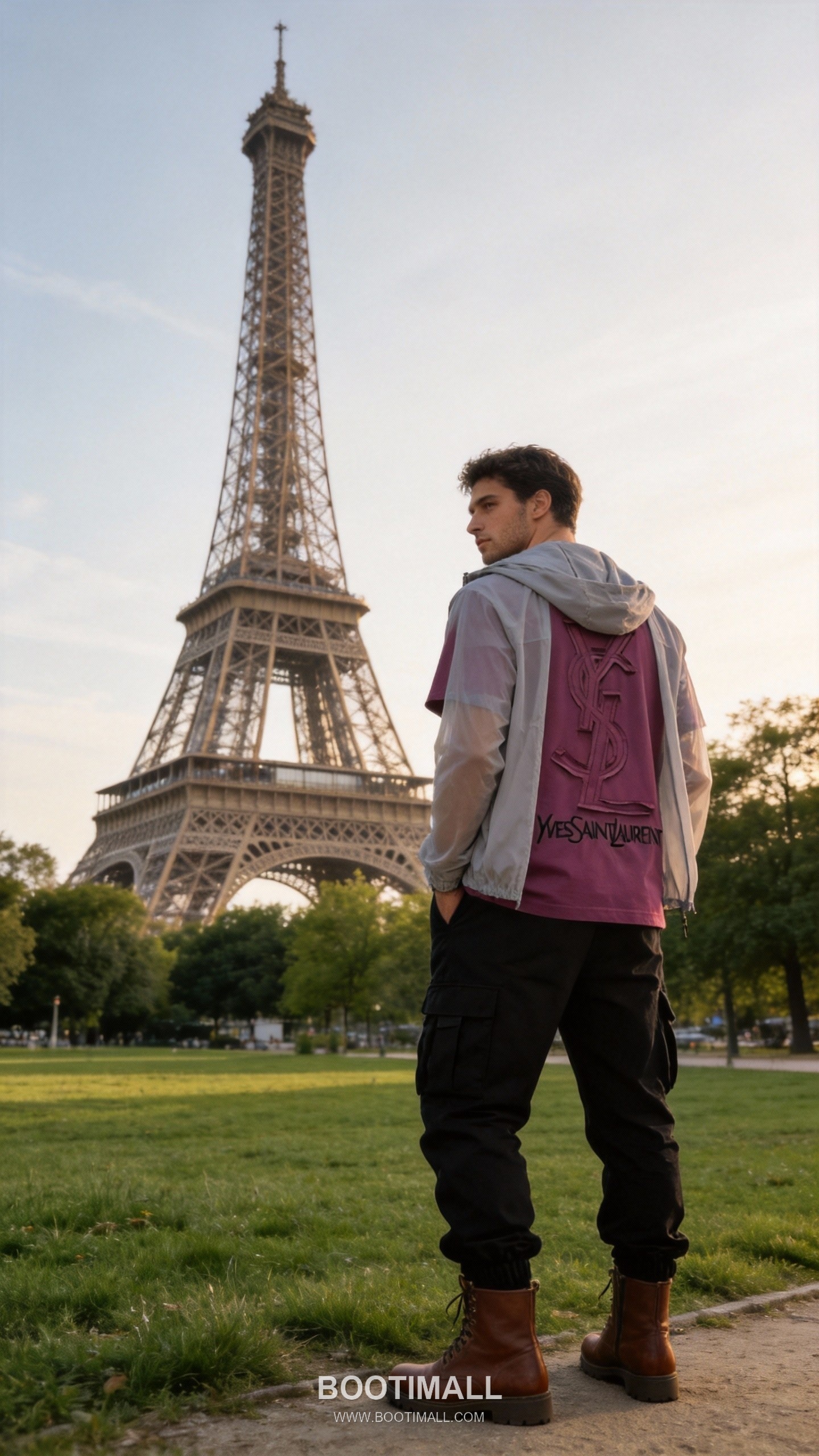 Saint Laurent Embossed Logo Tee Black T-Shirt 생로랑 엠보 로고 티 블랙 티셔츠 2