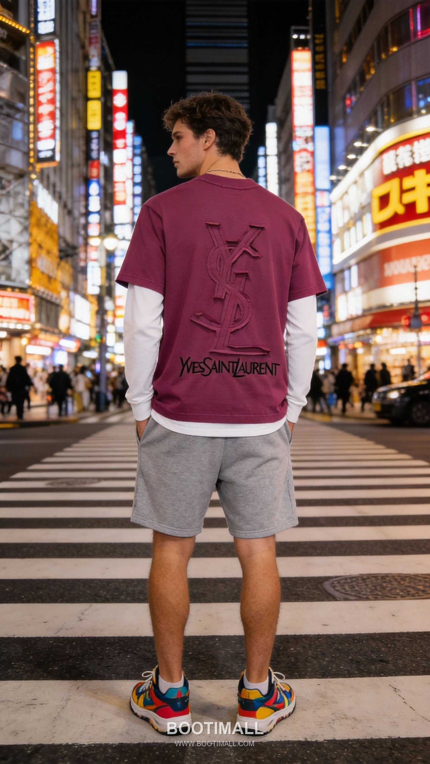 Saint Laurent Embossed Logo Tee Black T-Shirt 생로랑 엠보 로고 티 블랙 티셔츠 3