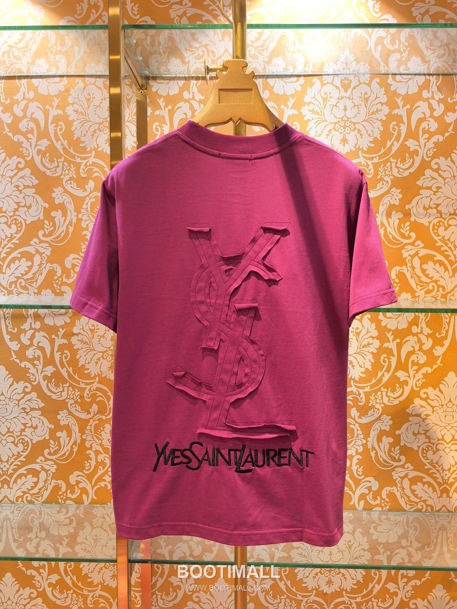 Saint Laurent Embossed Logo Tee Black T-Shirt 생로랑 엠보 로고 티 블랙 티셔츠 10