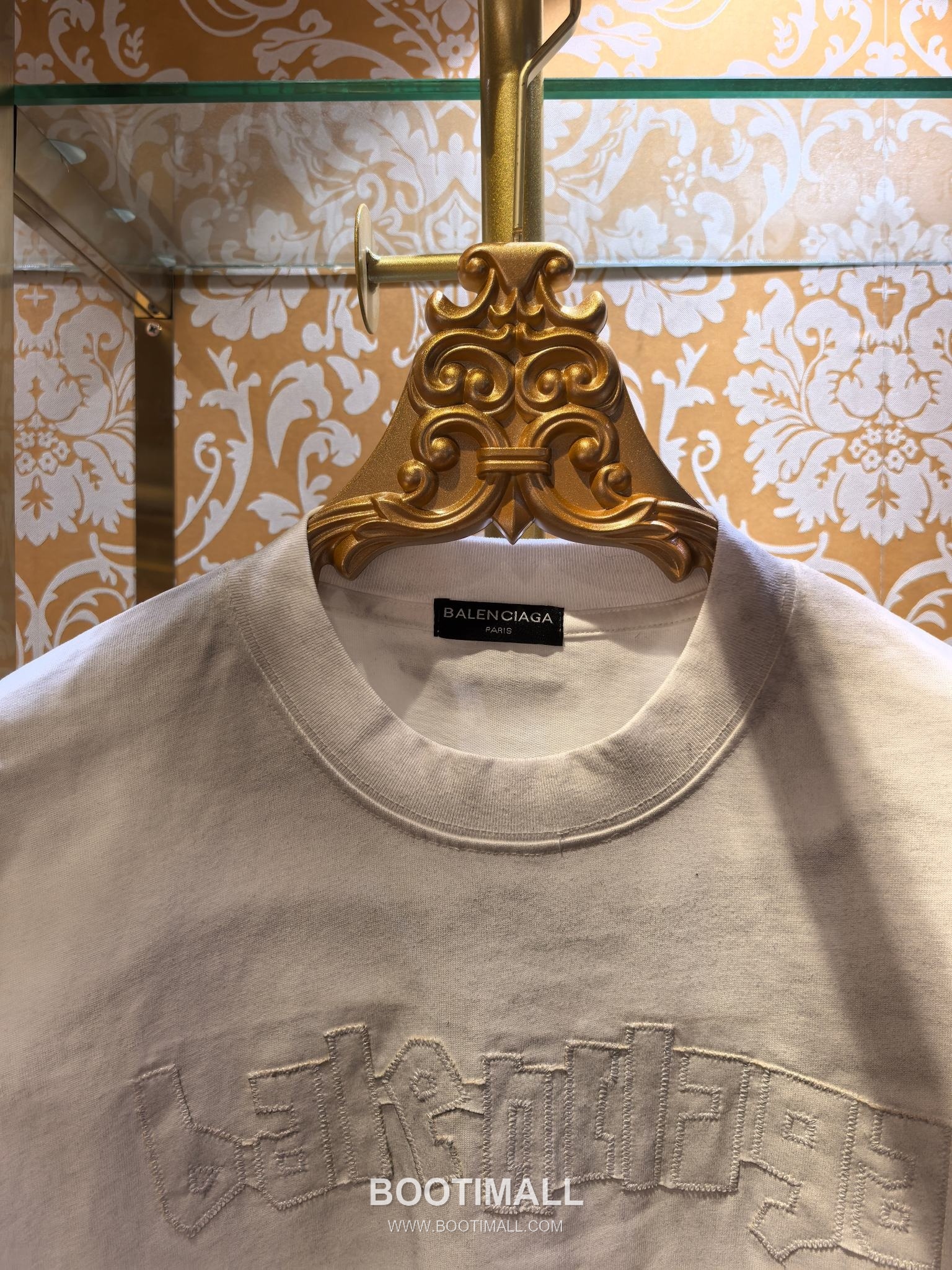 Balenciaga Patch Embroidery Tee White T-Shirt 발렌시아가 패치 자수 티 화이트 티셔츠 6