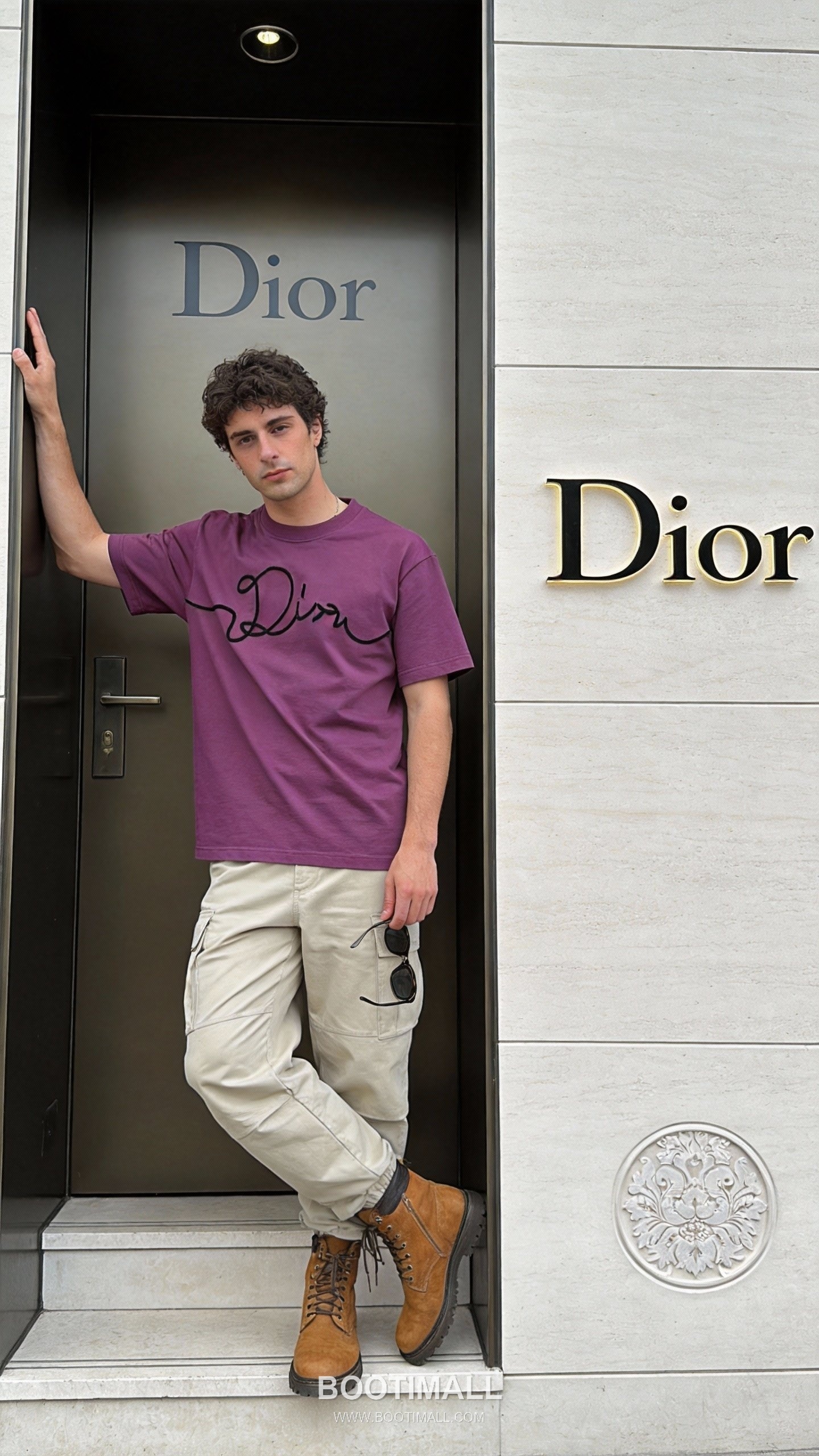 Dior Wave Embroidery Tee Black T-Shirt 디올 웨이브 자수 티 블랙 반팔 티셔츠 2