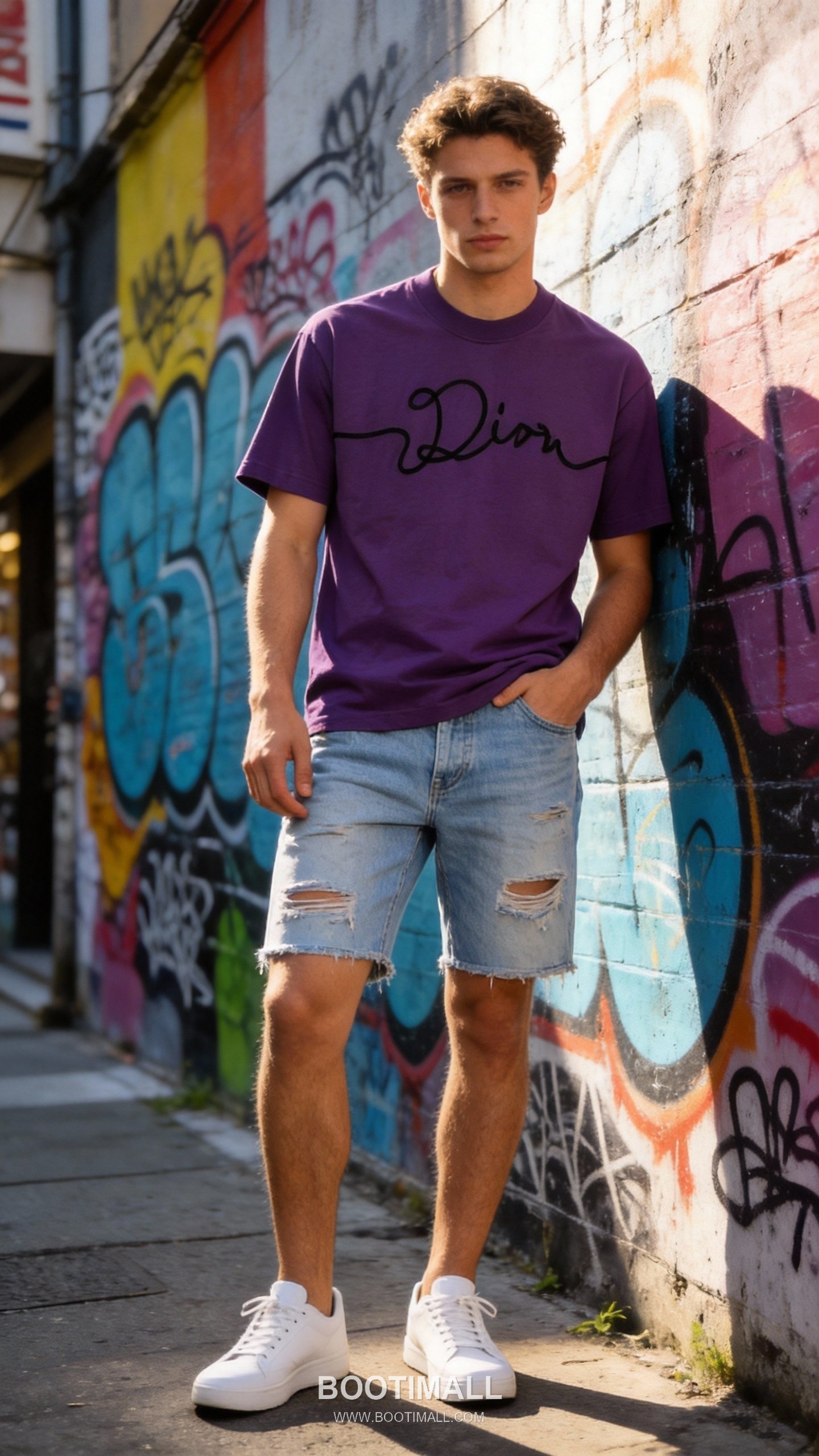 Dior Wave Embroidery Tee Black T-Shirt 디올 웨이브 자수 티 블랙 반팔 티셔츠 1