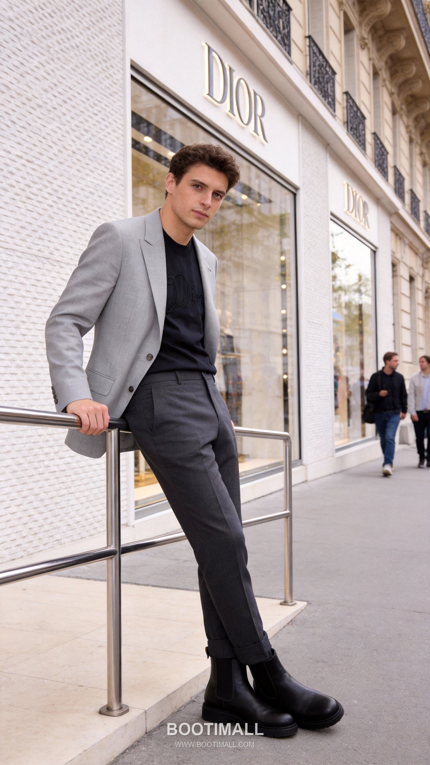 Dior Wave Embroidery Tee Black T-Shirt 디올 웨이브 자수 티 블랙 반팔 티셔츠 2