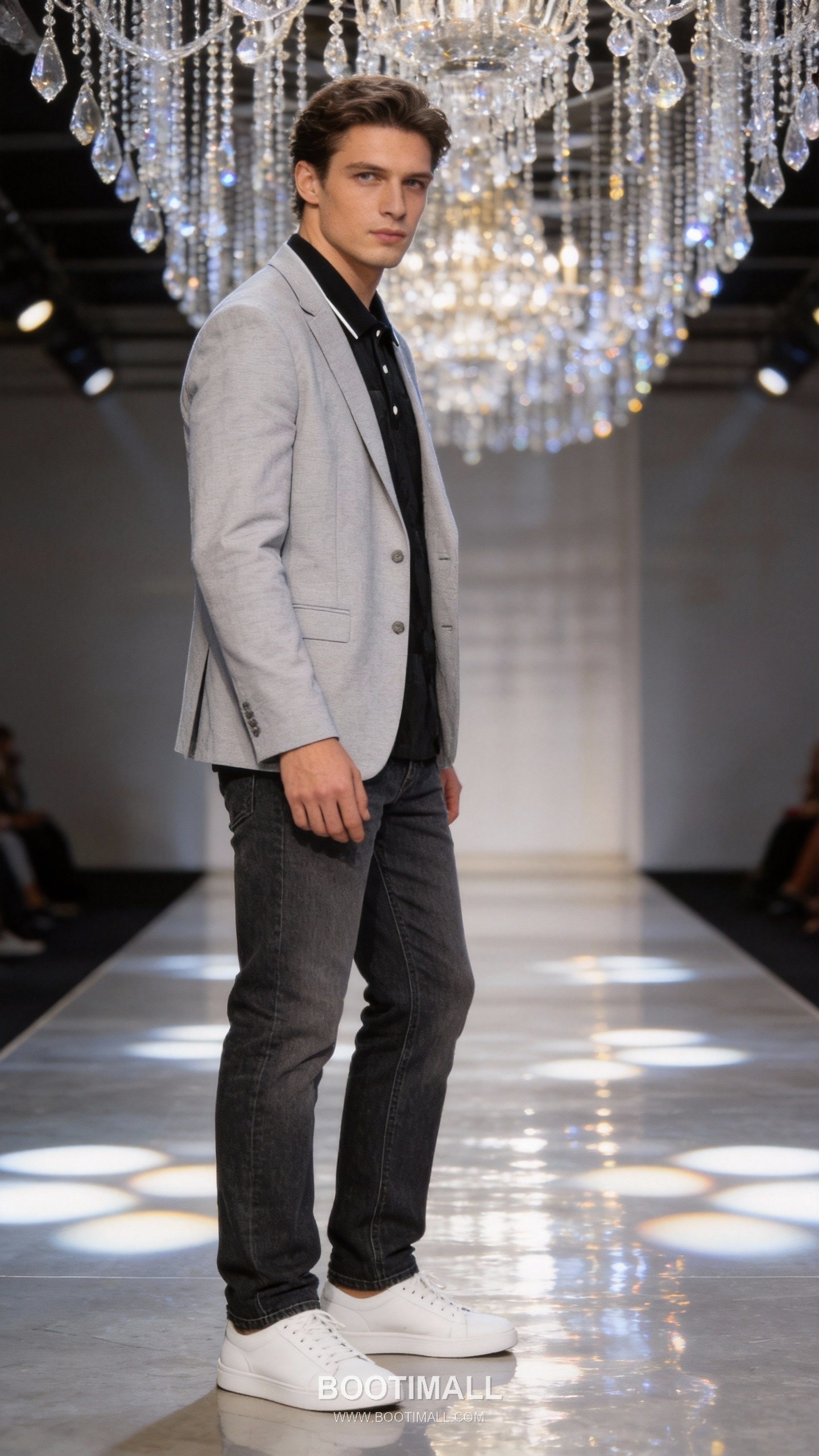 Louis Vuitton DG Jacquard Knit Polo White Polo Shirt 루이비통 DG 자카드 니트 폴로 화이트 폴로 셔츠 3