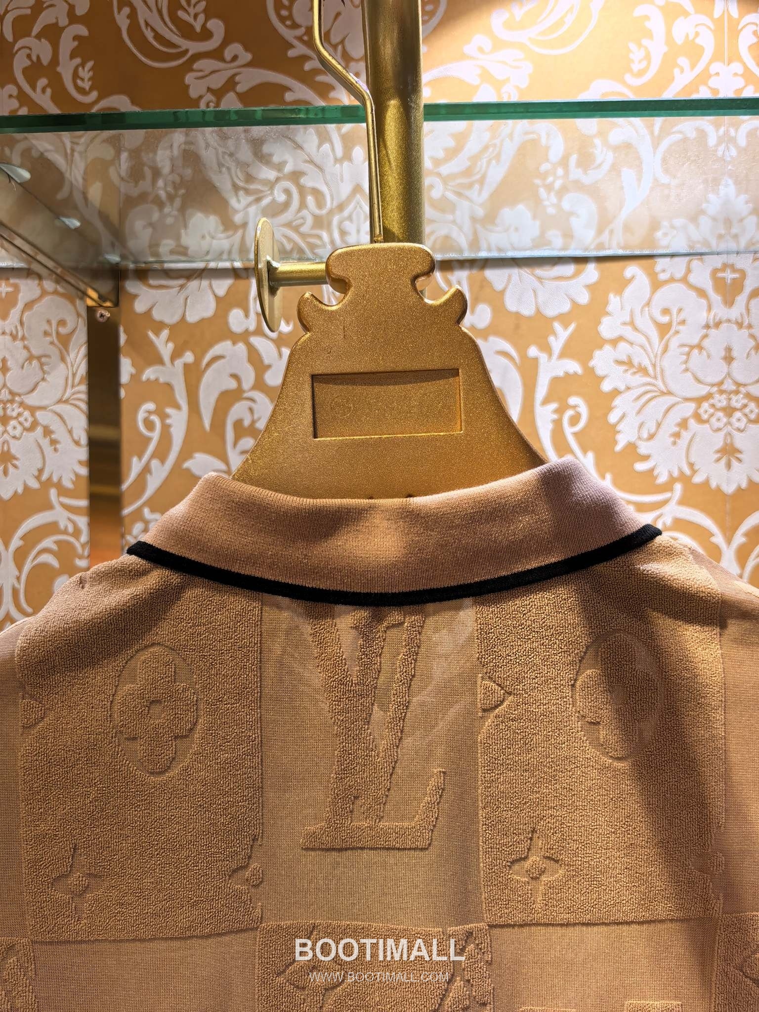 Louis Vuitton DG Jacquard Knit Polo White Polo Shirt 루이비통 DG 자카드 니트 폴로 화이트 폴로 셔츠 8