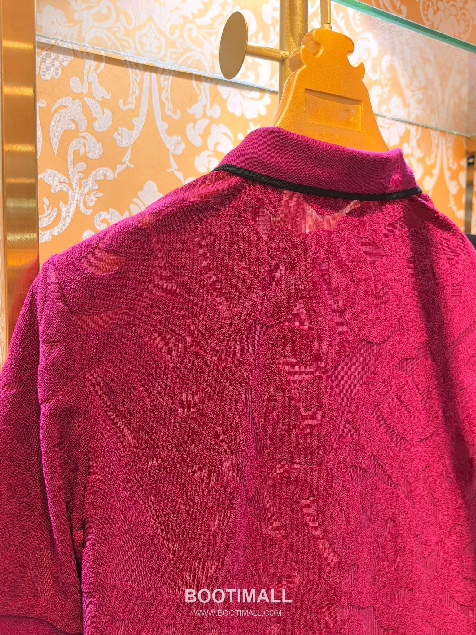 Dolce & Gabbana DG Jacquard Knit Polo Blue Polo Shirt 돌체앤가바나 DG 자카드 니트 폴로 블루 폴로 셔츠 8