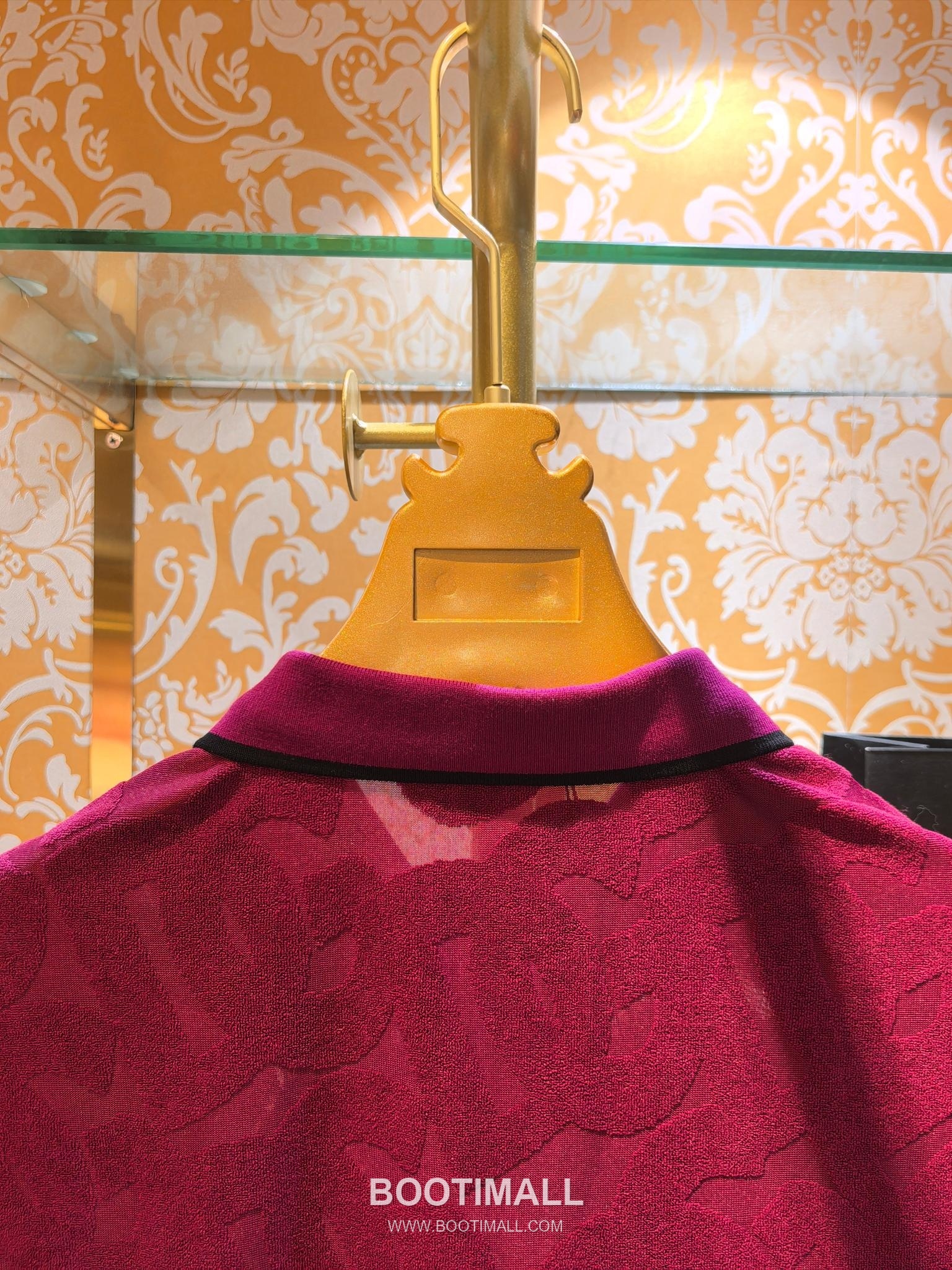 Dolce & Gabbana DG Jacquard Knit Polo Blue Polo Shirt 돌체앤가바나 DG 자카드 니트 폴로 블루 폴로 셔츠 9