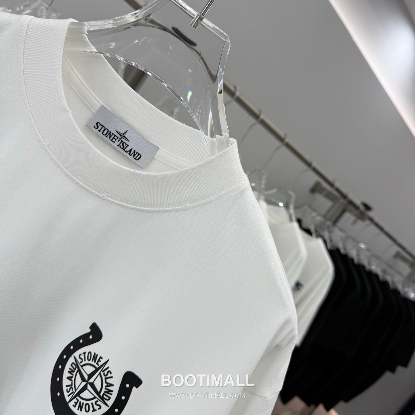 Stone Island 260g Crewneck Tee Black T-shirt 스톤아일랜드 260g 크루넥 티 블랙 티셔츠 4