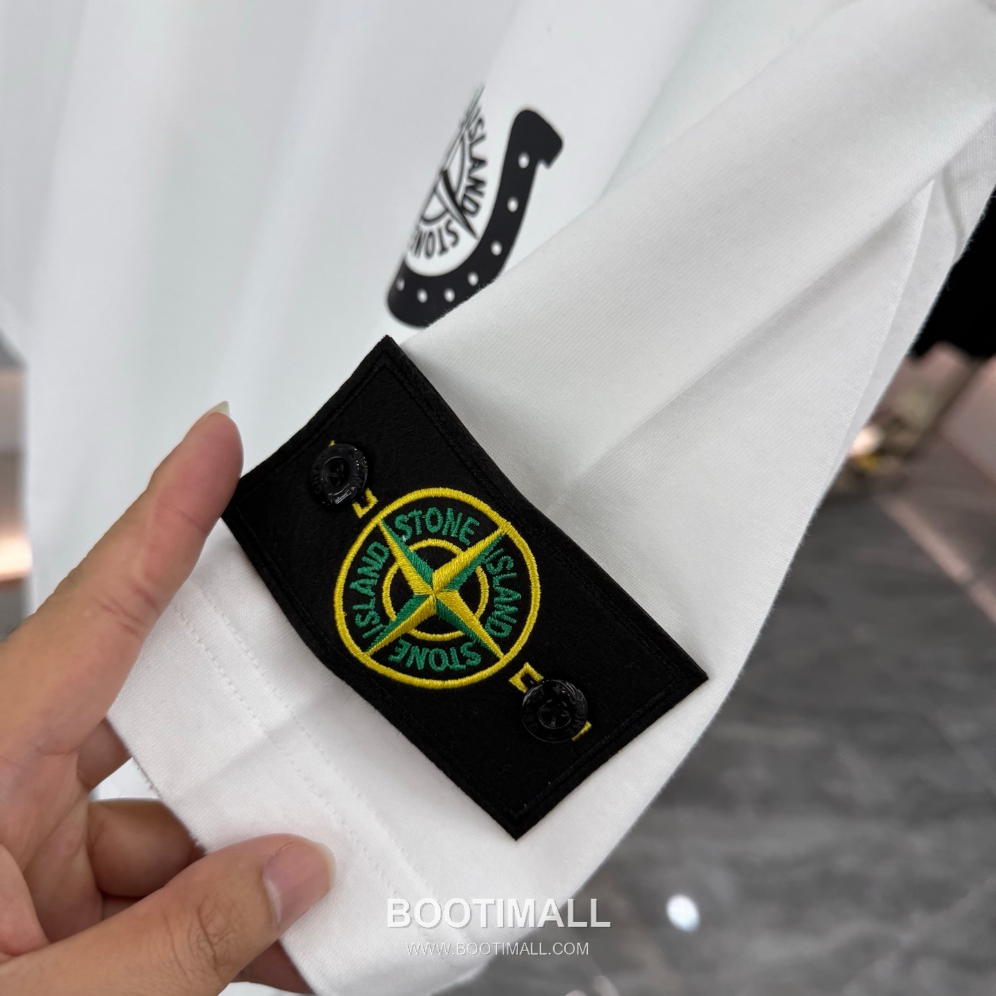 Stone Island 260g Crewneck Tee Black T-shirt 스톤아일랜드 260g 크루넥 티 블랙 티셔츠 7