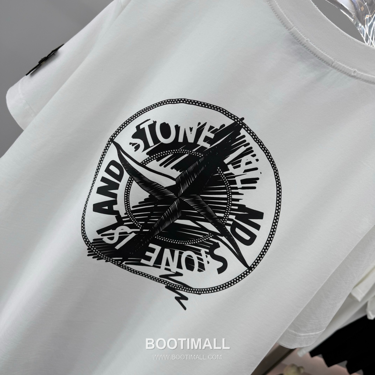 Stone Island 260g Crewneck Tee Black T-shirt 스톤아일랜드 260g 크루넥 티 블랙 티셔츠 9