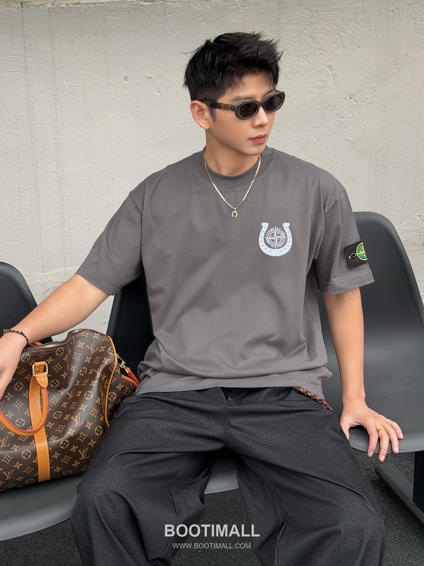 Stone Island 260g Crewneck Tee Black T-shirt 스톤아일랜드 260g 크루넥 티 블랙 티셔츠 1