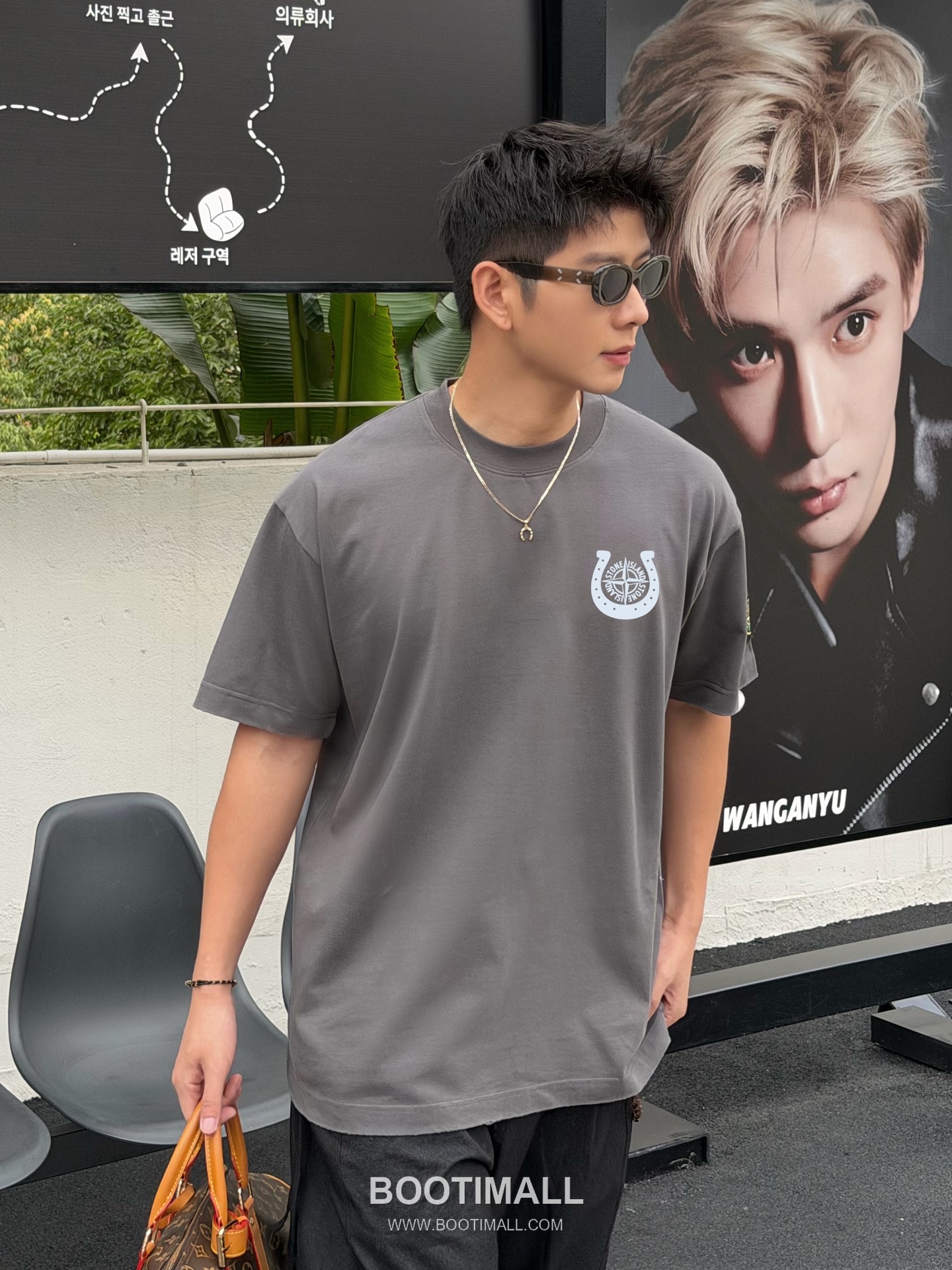 Stone Island 260g Crewneck Tee Black T-shirt 스톤아일랜드 260g 크루넥 티 블랙 티셔츠 2