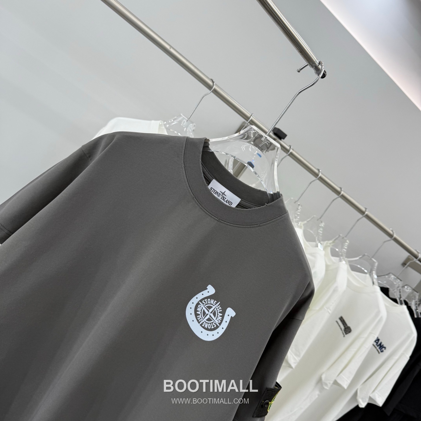 Stone Island 260g Crewneck Tee Black T-shirt 스톤아일랜드 260g 크루넥 티 블랙 티셔츠 9