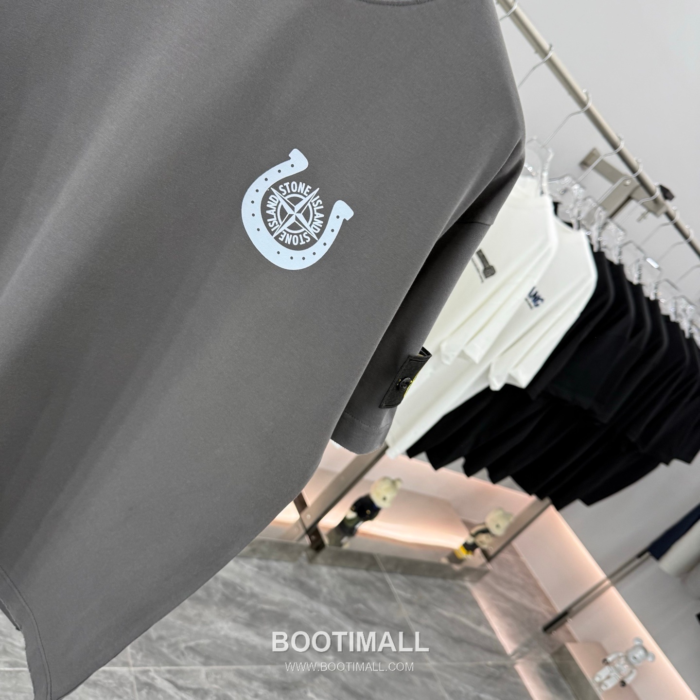 Stone Island 260g Crewneck Tee Black T-shirt 스톤아일랜드 260g 크루넥 티 블랙 티셔츠 11