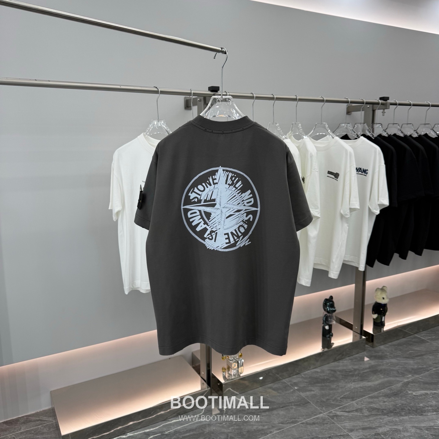 Stone Island 260g Crewneck Tee Black T-shirt 스톤아일랜드 260g 크루넥 티 블랙 티셔츠 14