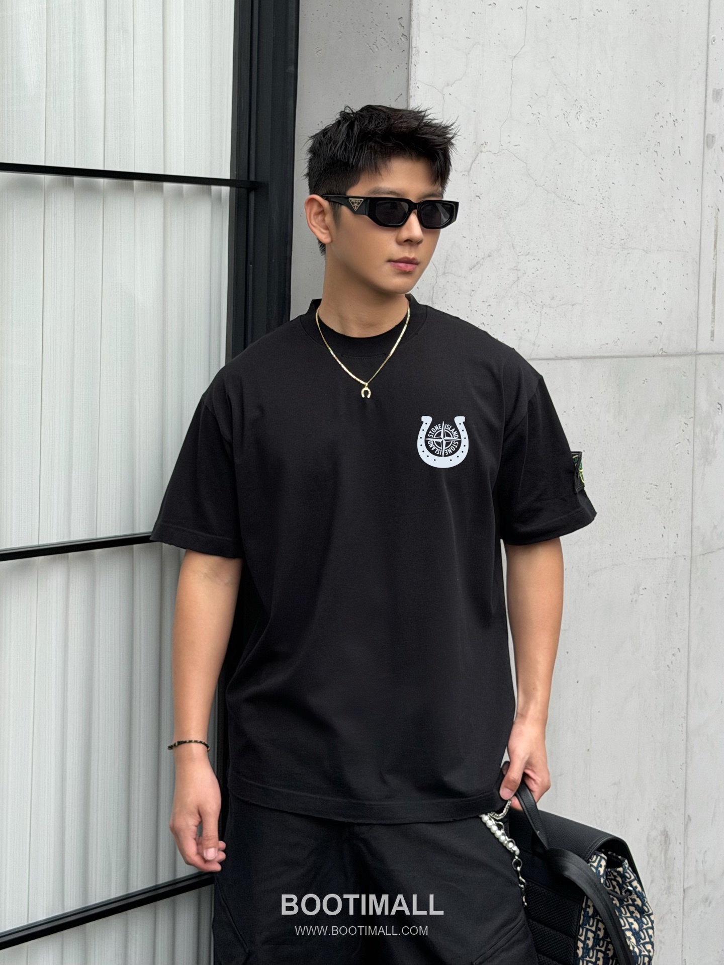 Stone Island 260g Crewneck Tee Black T-shirt 스톤아일랜드 260g 크루넥 티 블랙 티셔츠 2