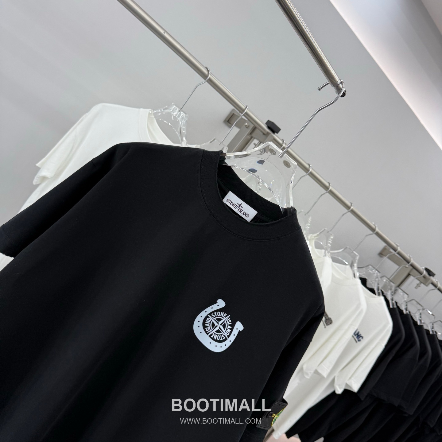 Stone Island 260g Crewneck Tee Black T-shirt 스톤아일랜드 260g 크루넥 티 블랙 티셔츠 9