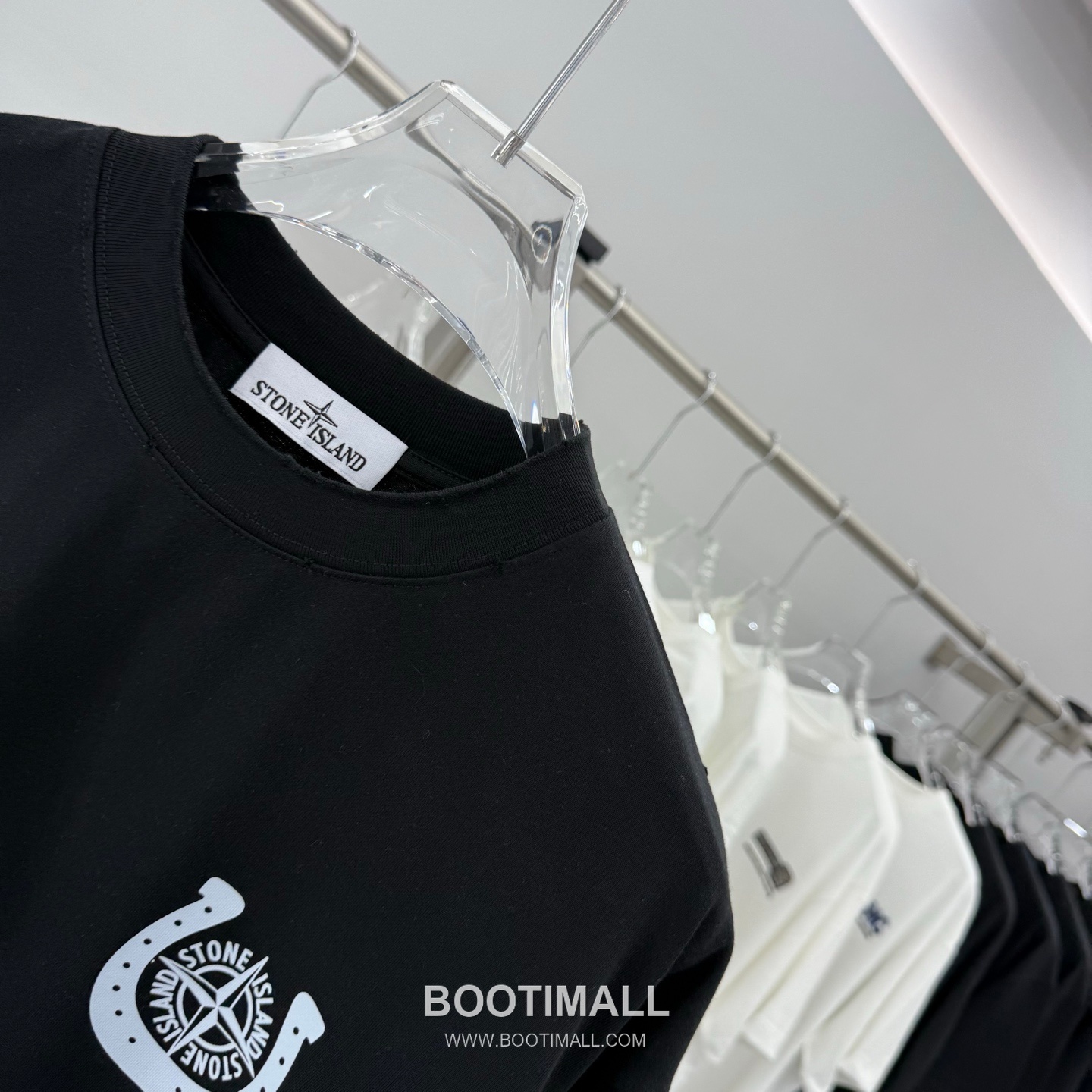 Stone Island 260g Crewneck Tee Black T-shirt 스톤아일랜드 260g 크루넥 티 블랙 티셔츠 10