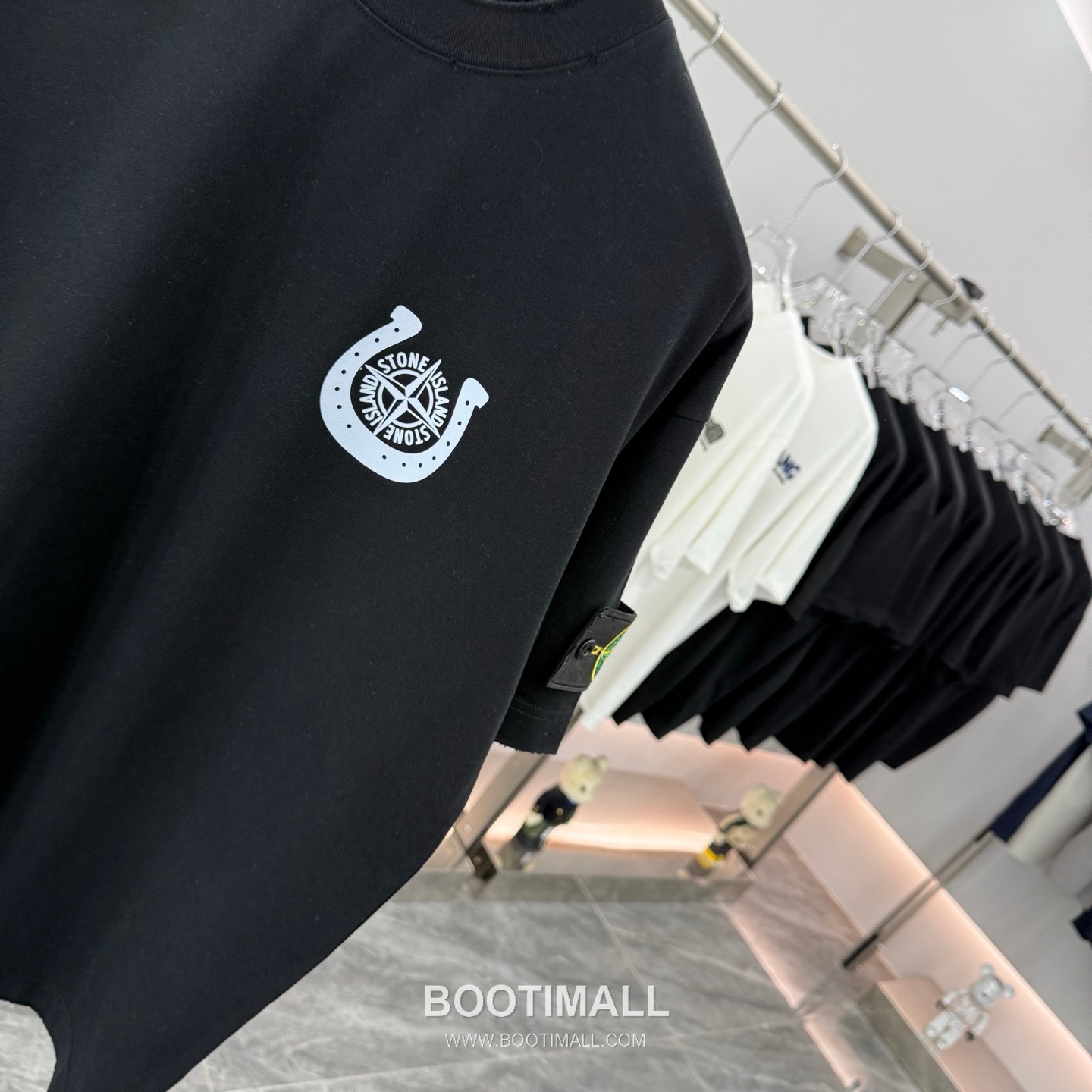 Stone Island 260g Crewneck Tee Black T-shirt 스톤아일랜드 260g 크루넥 티 블랙 티셔츠 11