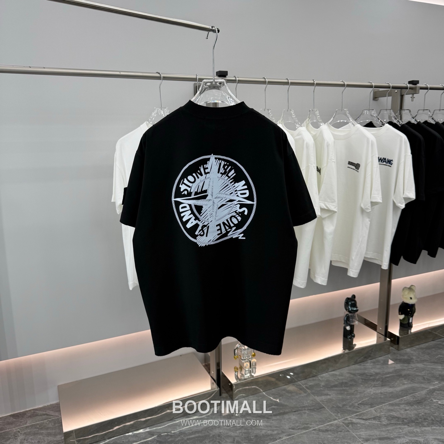 Stone Island 260g Crewneck Tee Black T-shirt 스톤아일랜드 260g 크루넥 티 블랙 티셔츠 14