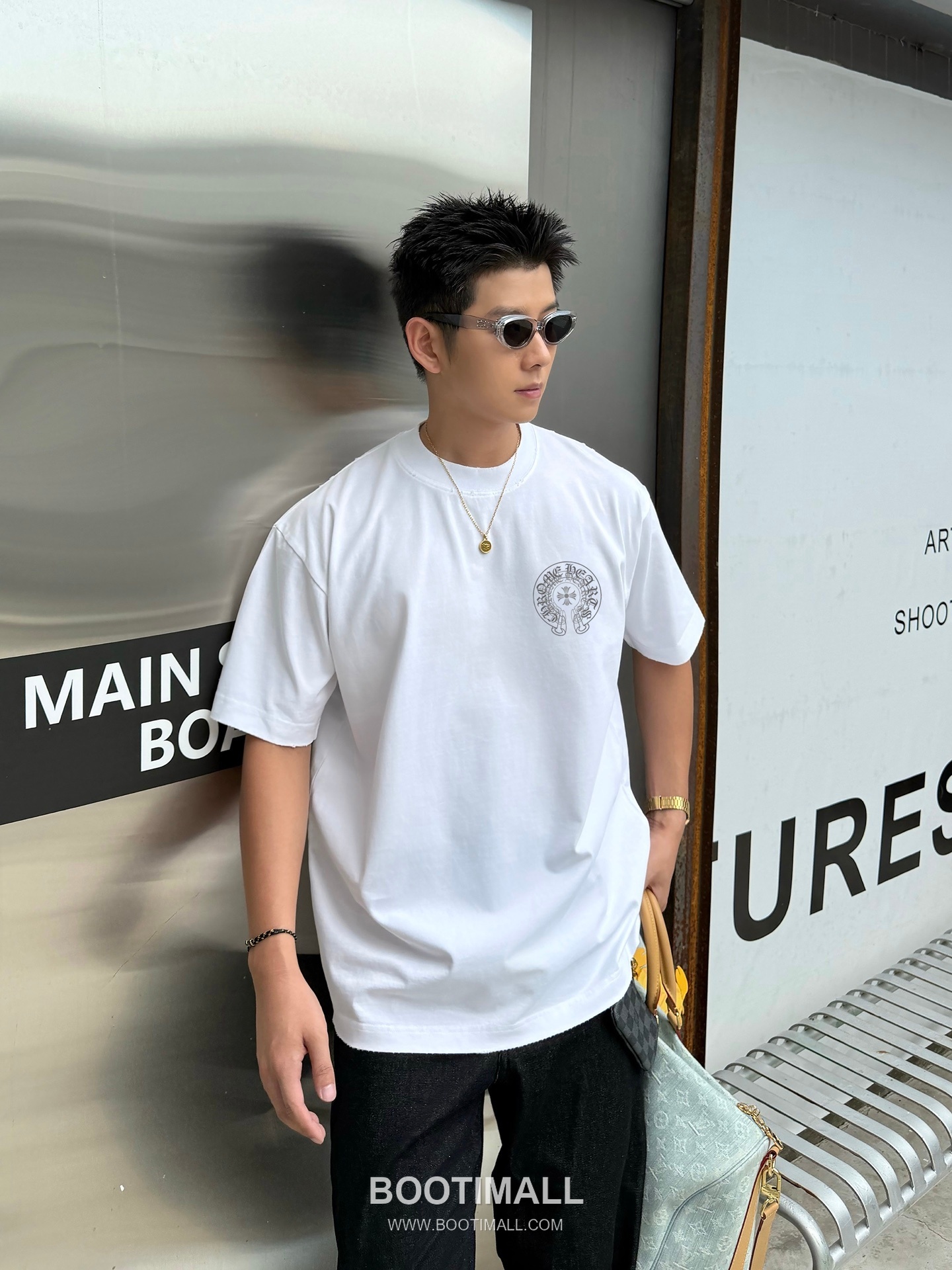 Chrome Hearts Printed Crest Tee Black T-Shirt 크롬하츠 프린티드 크레스트 티 블랙 반팔 티셔츠 3