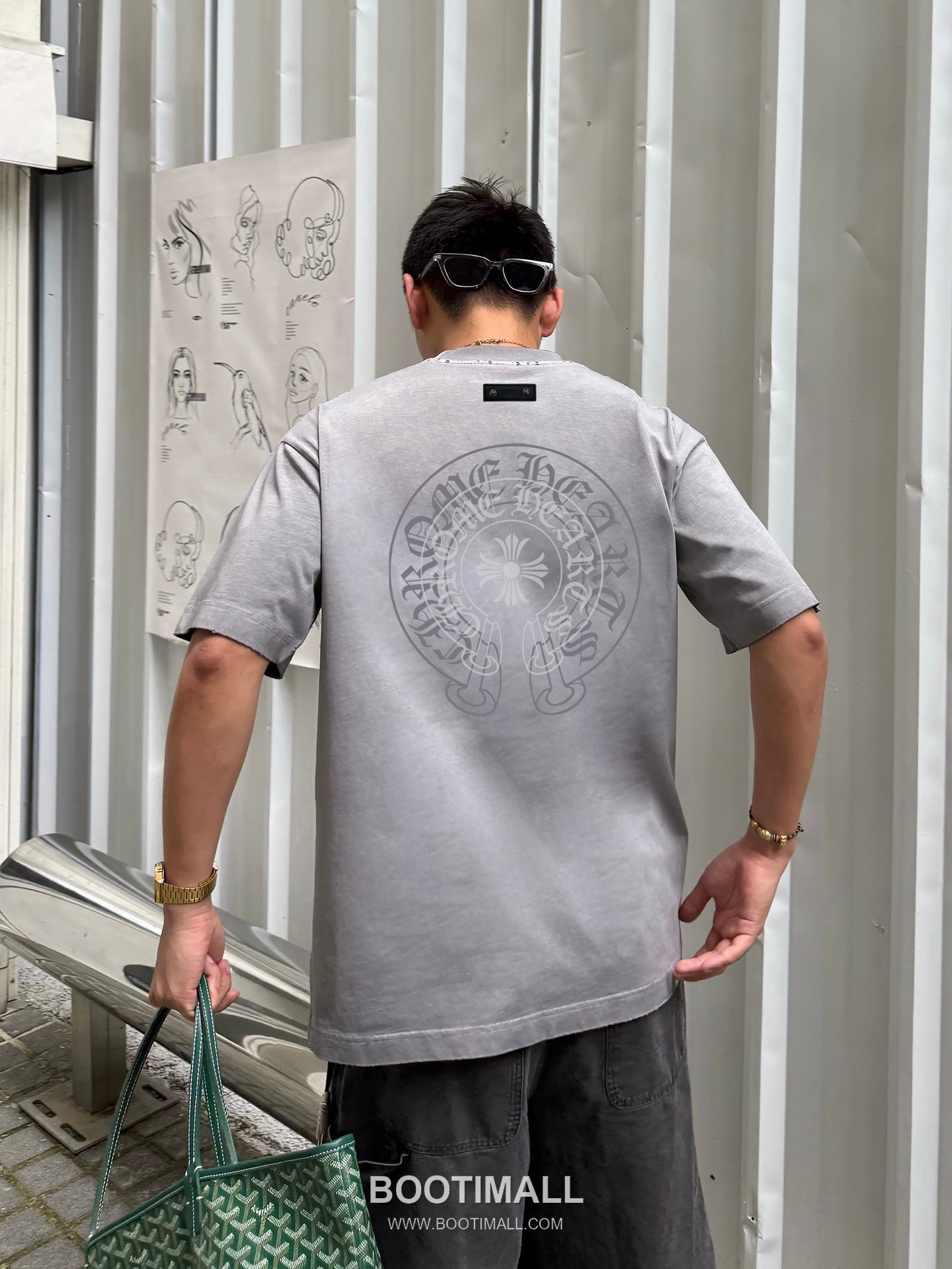 Chrome Hearts Printed Crest Tee Black T-Shirt 크롬하츠 프린티드 크레스트 티 블랙 반팔 티셔츠 4