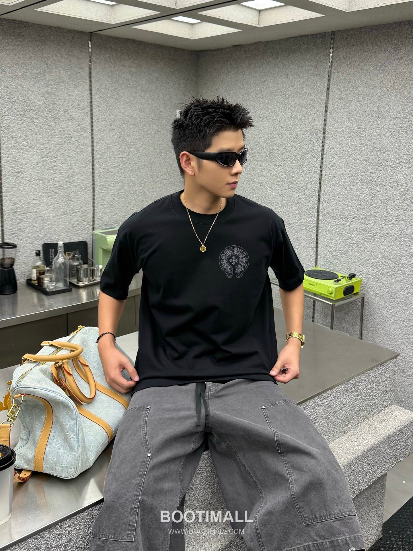 Chrome Hearts Printed Crest Tee Black T-Shirt 크롬하츠 프린티드 크레스트 티 블랙 반팔 티셔츠 3