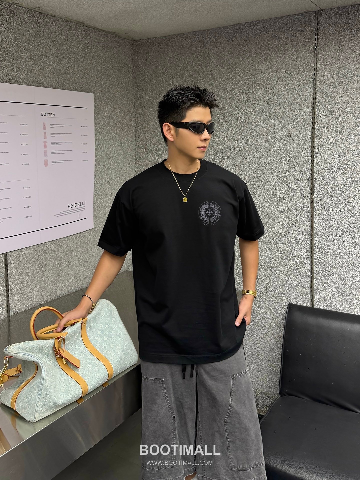 Chrome Hearts Printed Crest Tee Black T-Shirt 크롬하츠 프린티드 크레스트 티 블랙 반팔 티셔츠 4