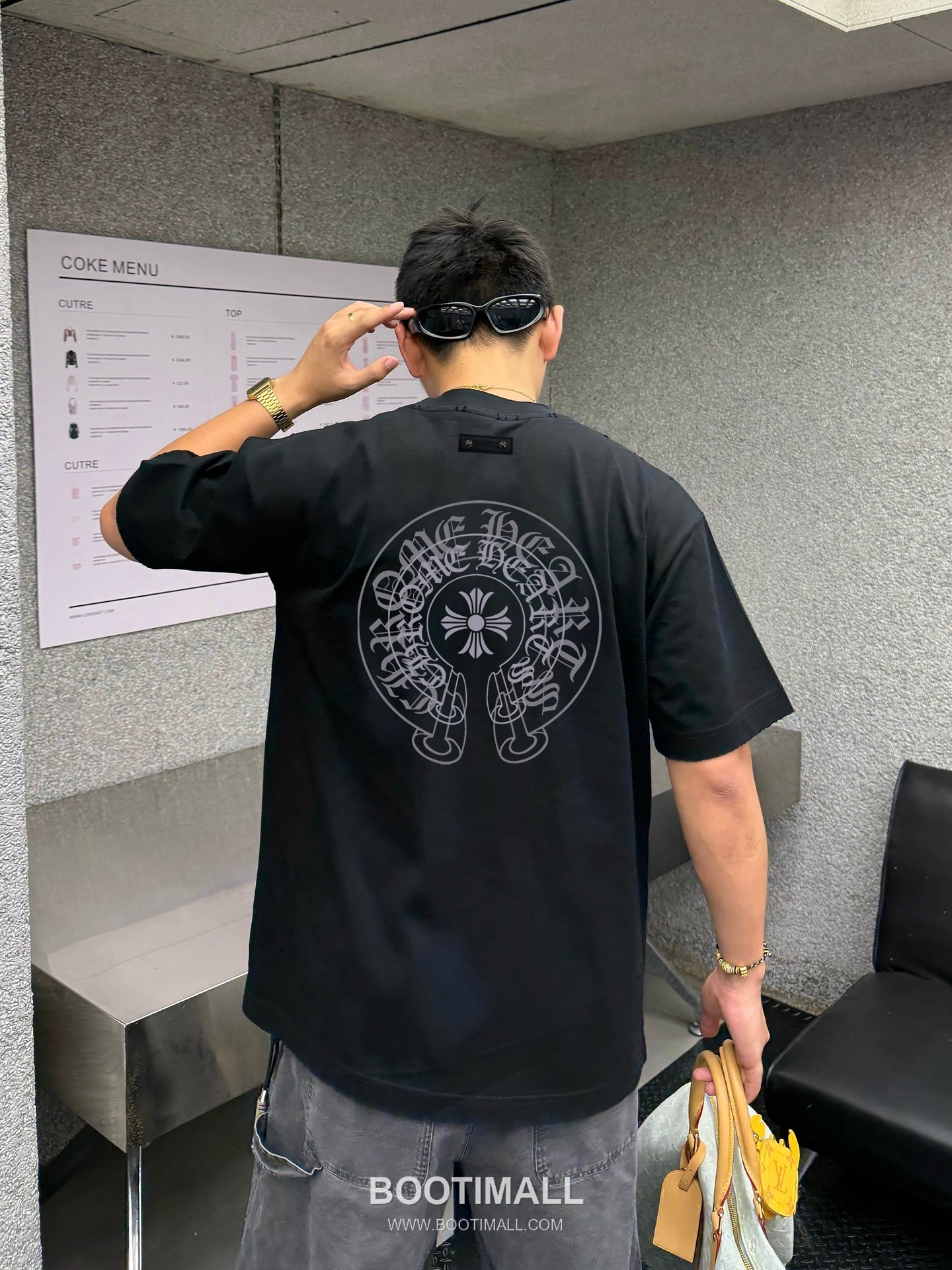 Chrome Hearts Printed Crest Tee Black T-Shirt 크롬하츠 프린티드 크레스트 티 블랙 반팔 티셔츠 5
