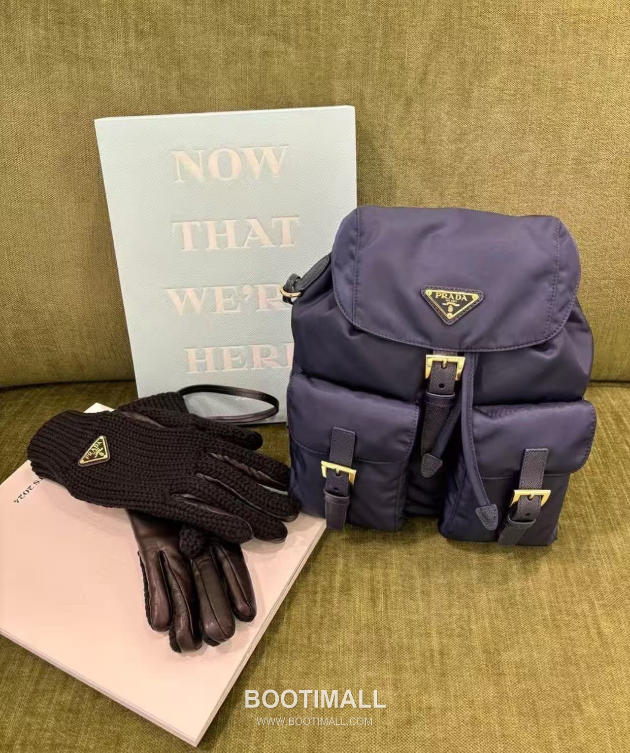 Prada Re-Nylon Backpack Re-Nylon and Leather Black 프라다 리나일론 백팩 1BZ677 리나일론과 레더 블랙 28cm 3