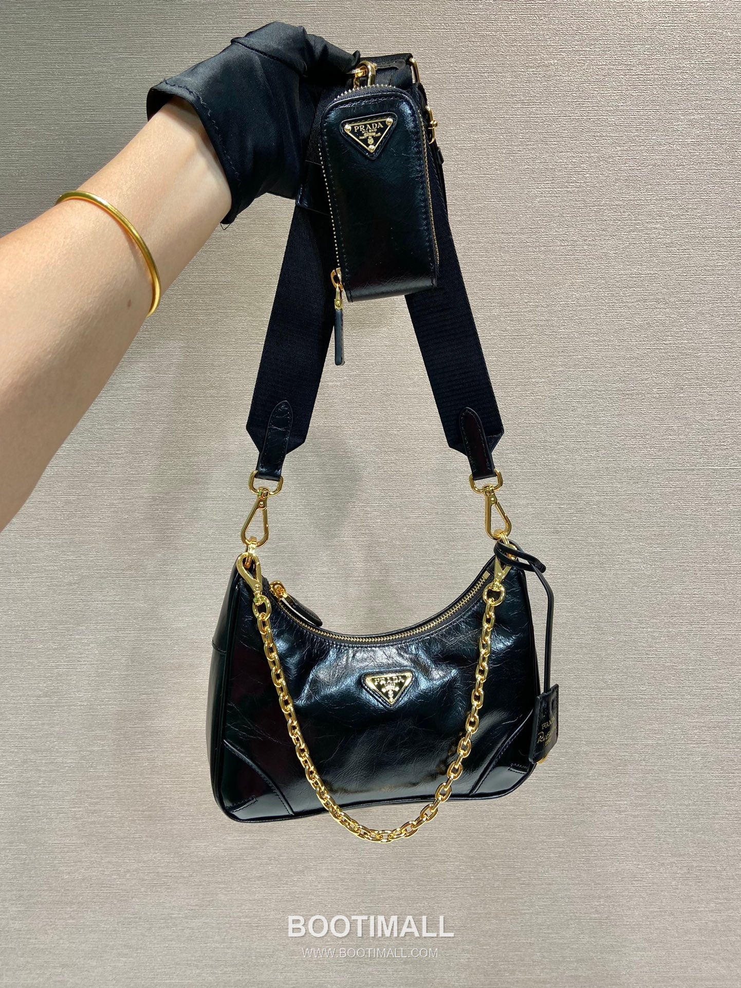 Prada Oiled Leather 3-in-1 Multi Bag 1BC204 프라다 오일드 카우하이드 3WAY 멀티백 23cm 4
