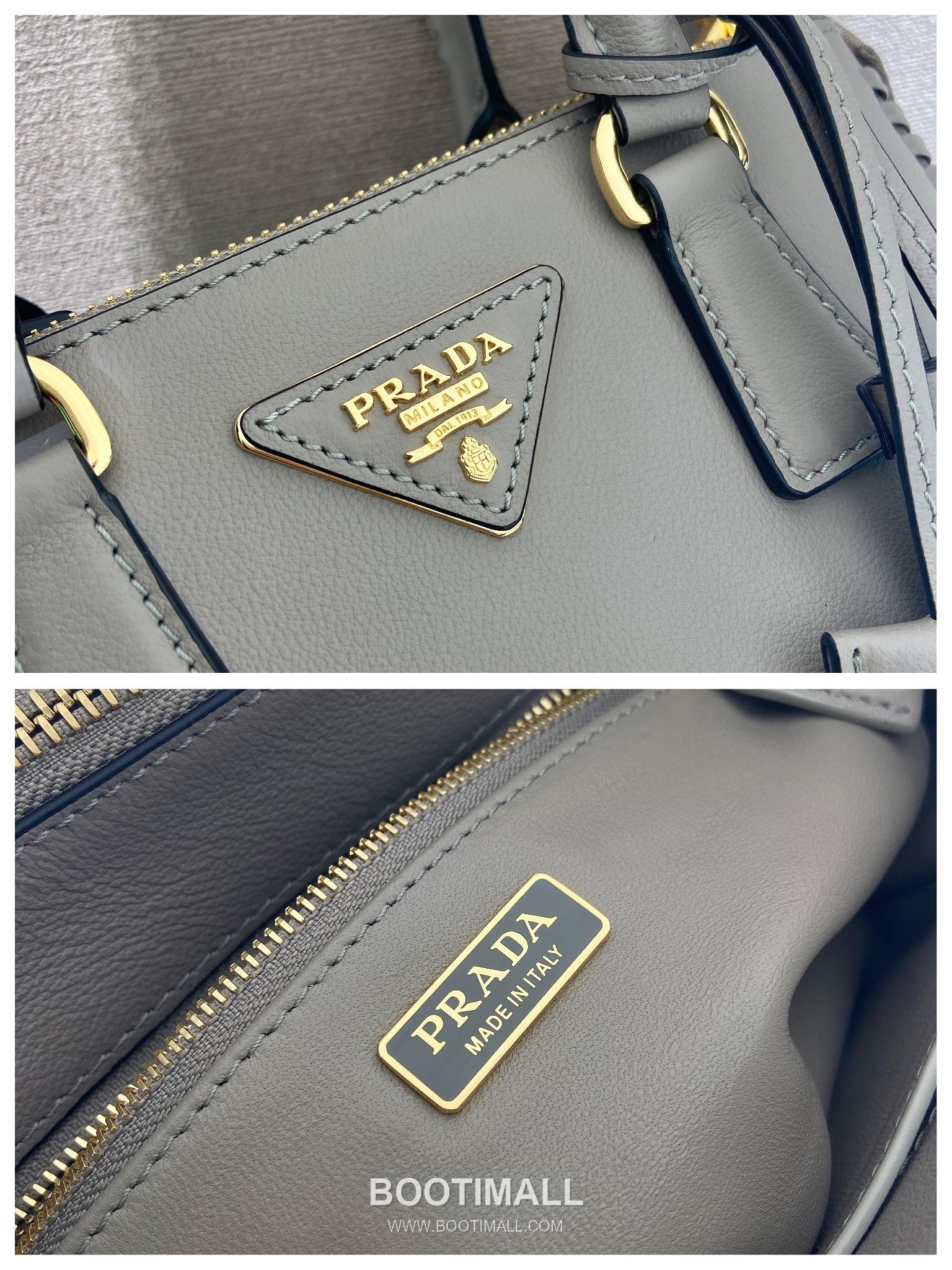 Prada Galleria Mini Intrecciato Calfskin Top Handle Bag 프라다 갤러리아 미니 인트레치아토 카프스킨 탑핸들백 21cm 12